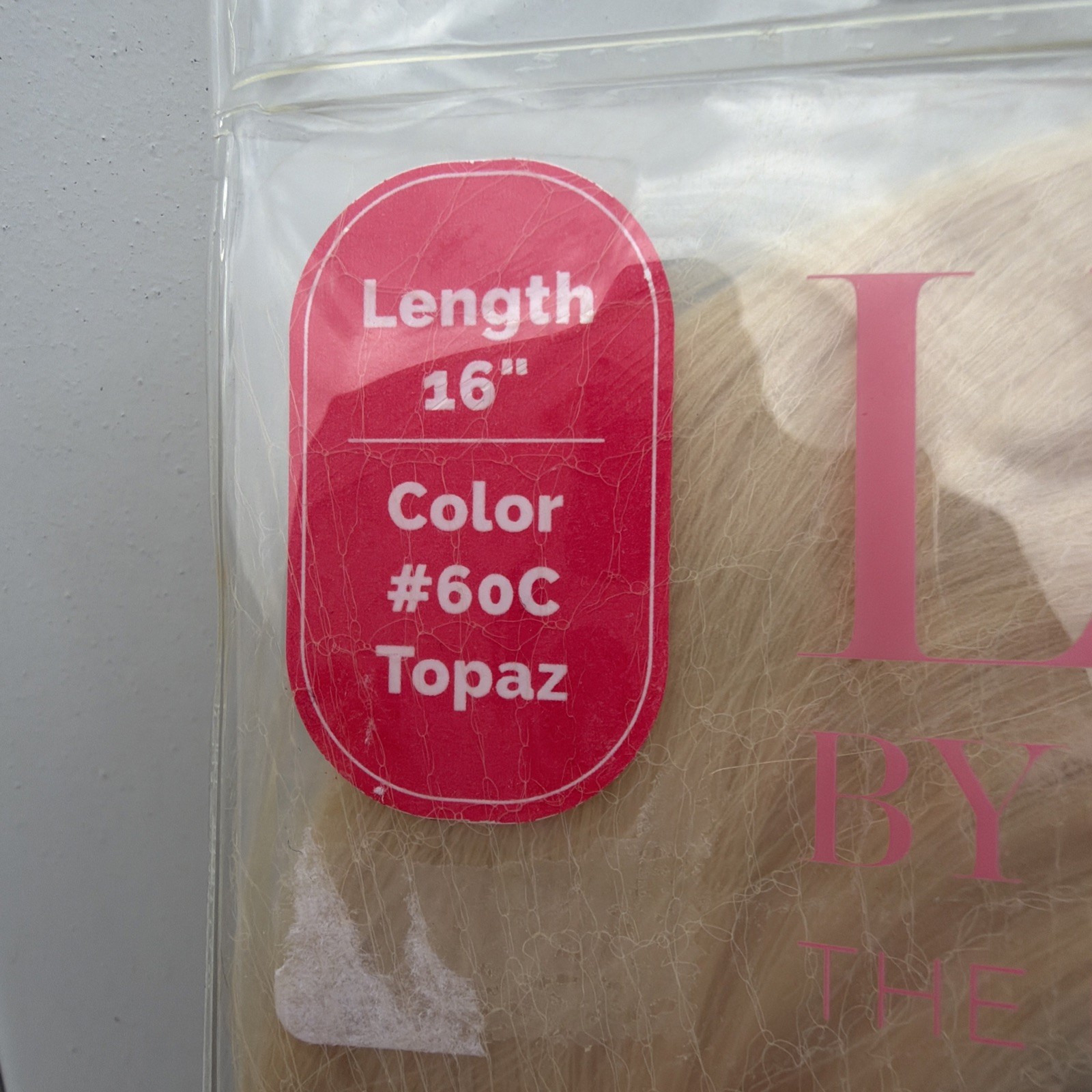 Hotheads Tape In Extensions LUSH Originals 16” 20 Pieces Topaz #60C Blonde NEW