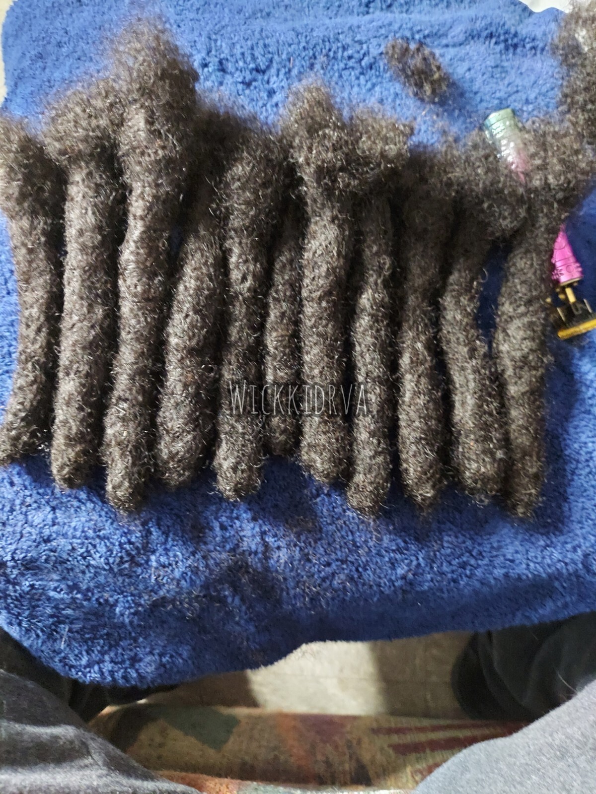 (10) 10in Handmade Human Hair Wicks 3.0cm | Wickkidrva