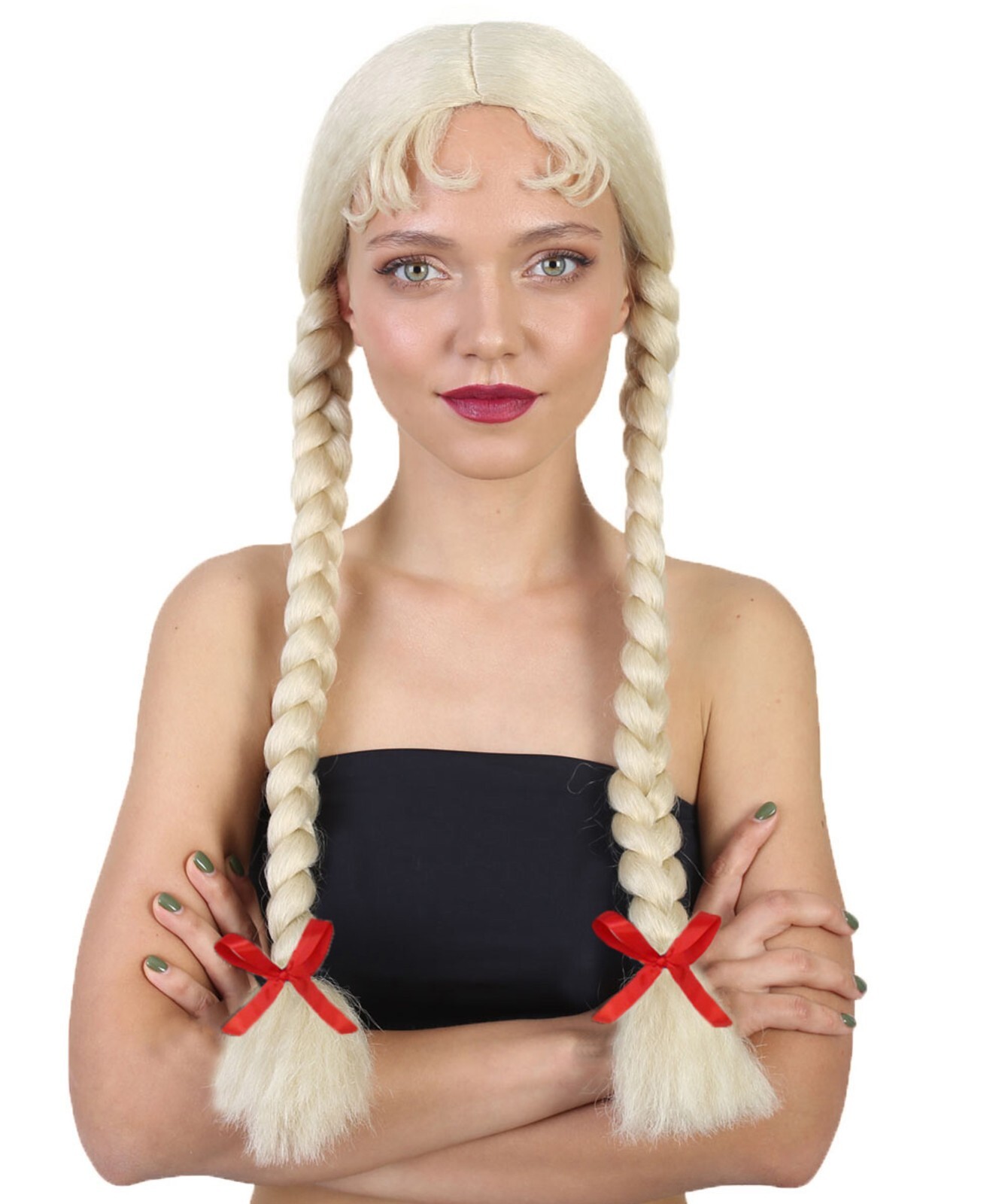 Women’s Dutch Girl Wig | Multiple Colors Option Long Braided Wig | HW-184A