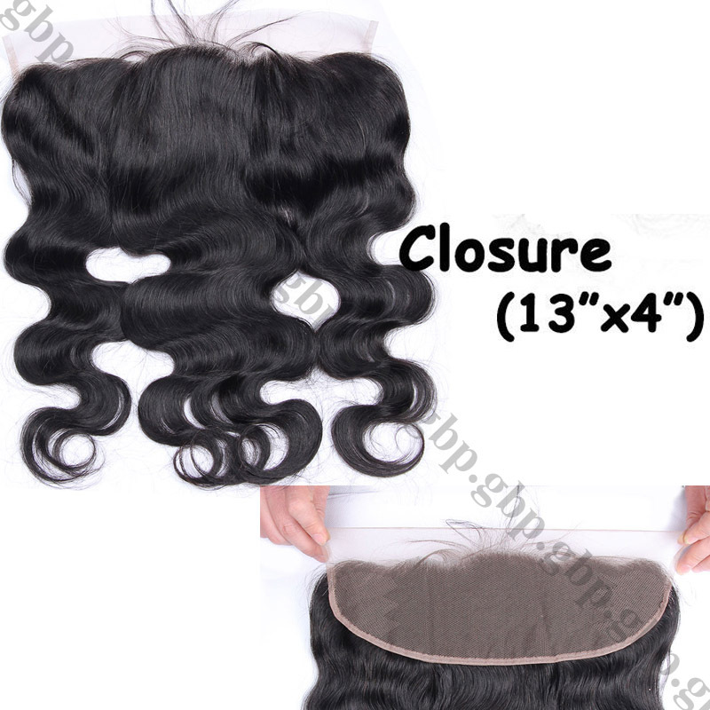 3Bundles/300g 100% Virgin 7A Malaysian Peruvian Human Hair Weave Extensions B484