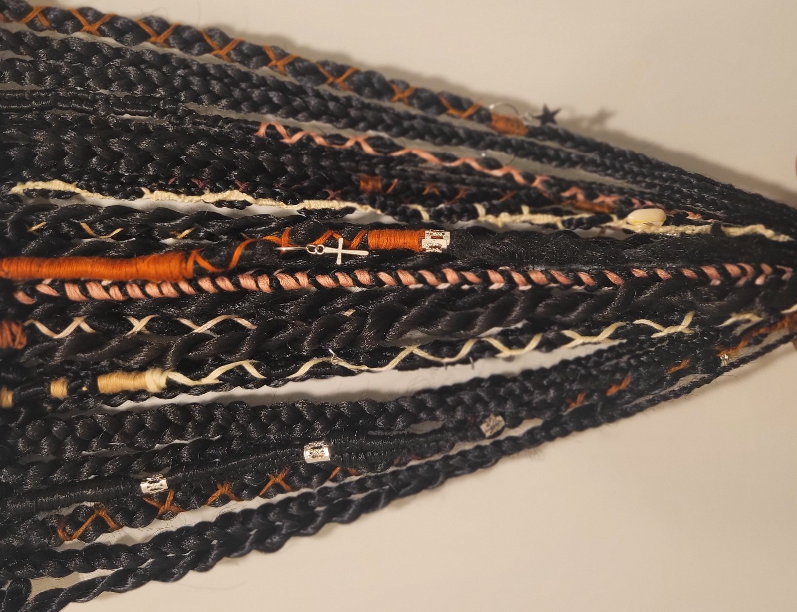 Synthetic Dread Extensions( Set) Handmade /Single ended Boho Locs & braids hair