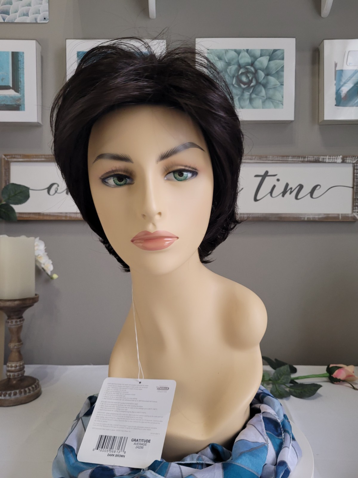 GRATITUDE ❤️ Gabor | DARK BROWN| Sassy Basic Cap Wig | GREAT FOR EVERYDAY WEAR
