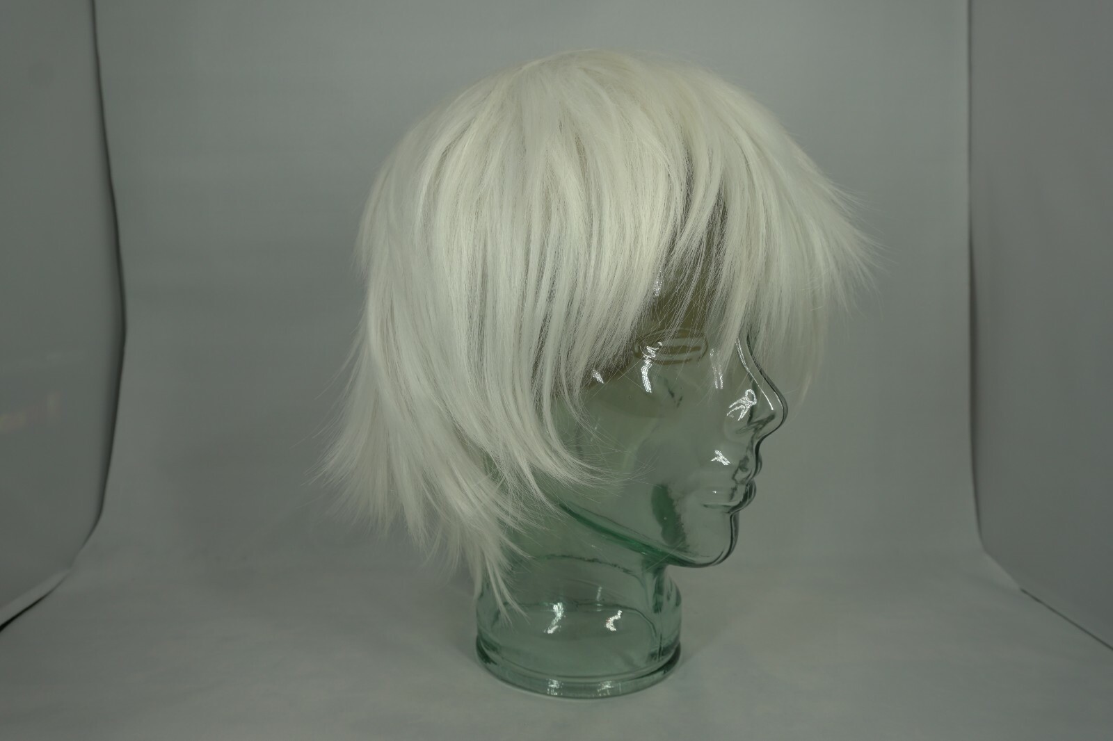 Women Men Unisex Short Straight Hair Wig Anime Full Wigs Party Cosplay Costume