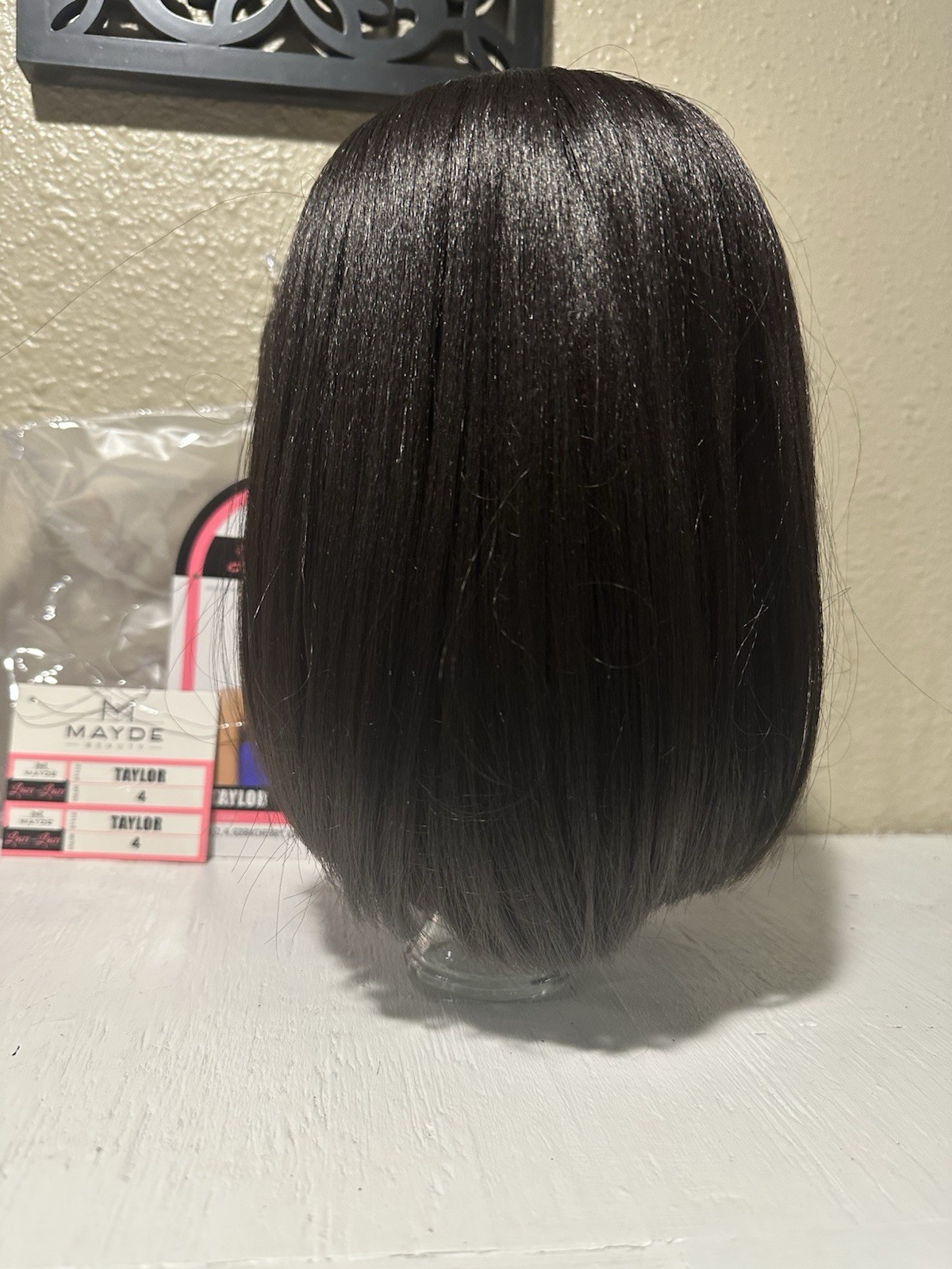 Mayde Beauty “Lace and Lace” Taylor wig. Synthetic, heat safe. New in package.