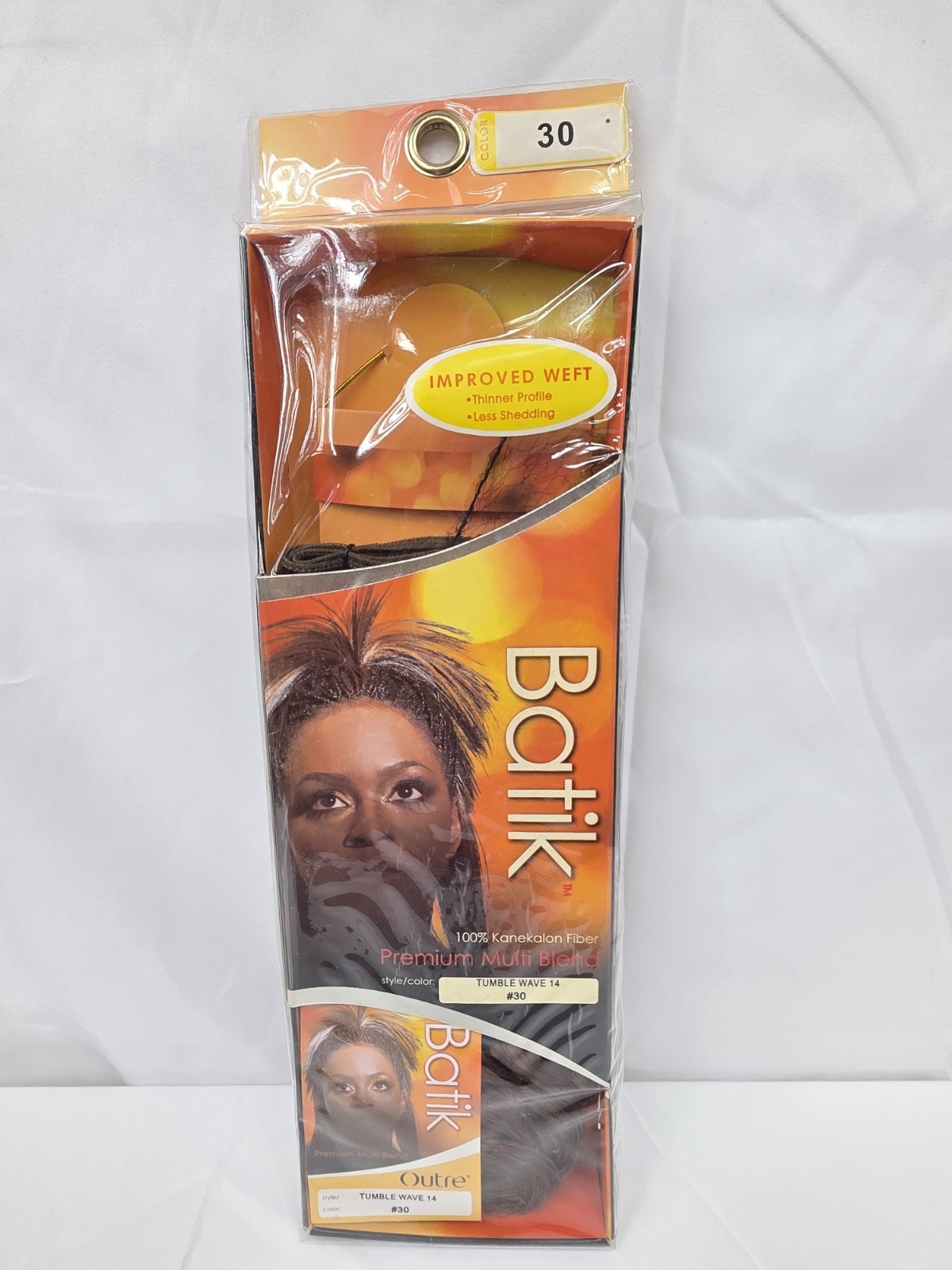 Batik Premium Multi Blend Weave 14″ Synthetic Hair 100% Kanekalon Fiber Color 30