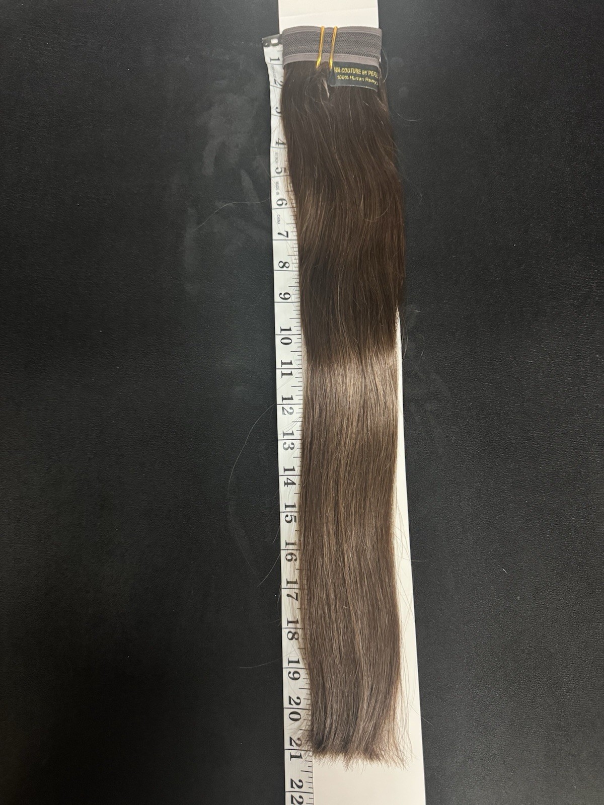 Authentic Gaya Couture Dark Tones Halo Hair Extensions 100% Remy Human Hair