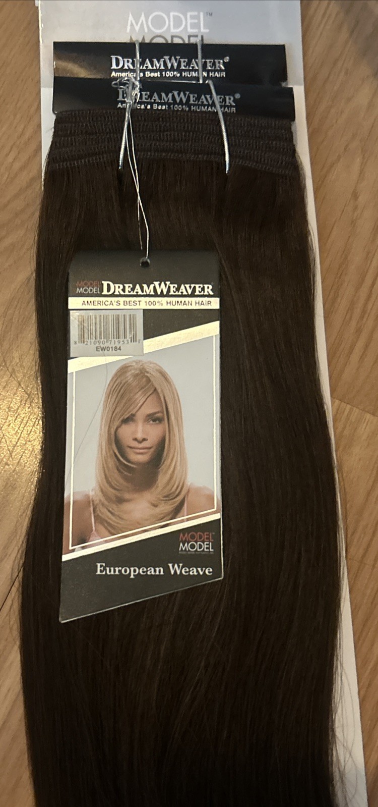 100% Human Hair Extensions. Dream Weaver. 18”inch. Color #4. 1 Pack For $50