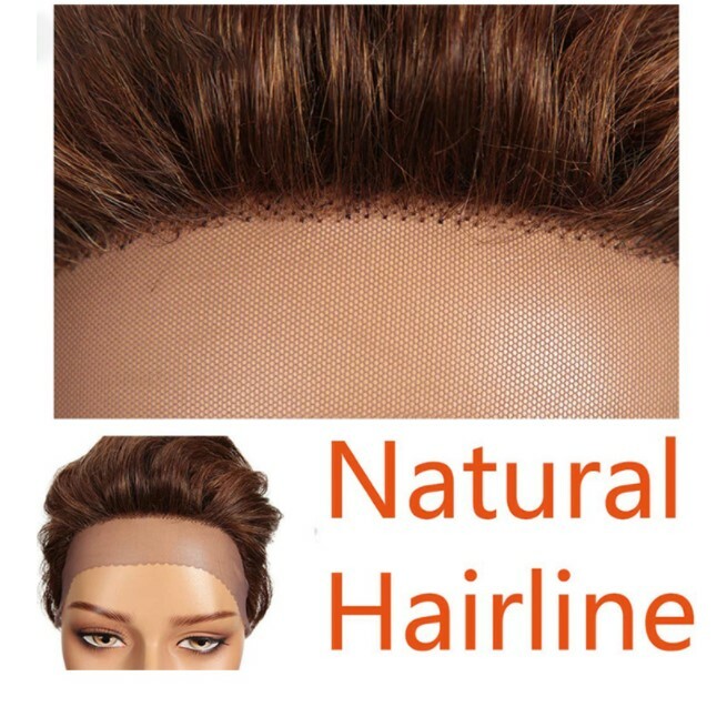 Women Pixie Cut Short Wave Real Remy Human Hair Lace Wig Full Machine Made Wigs