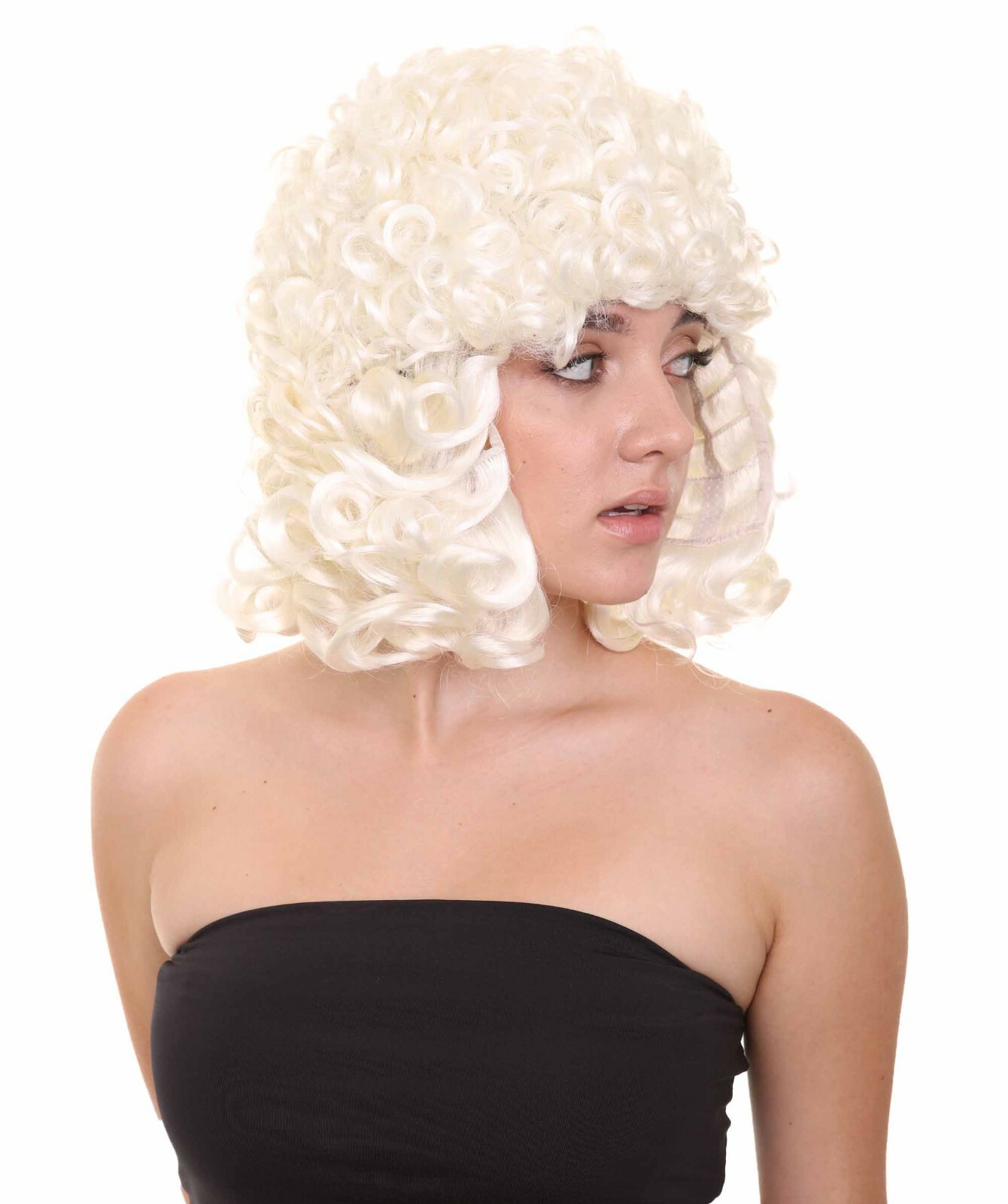 Women Judge Wig , Multiple Color TV/Movie Wig, Flame-retardant Synthetic Fiber