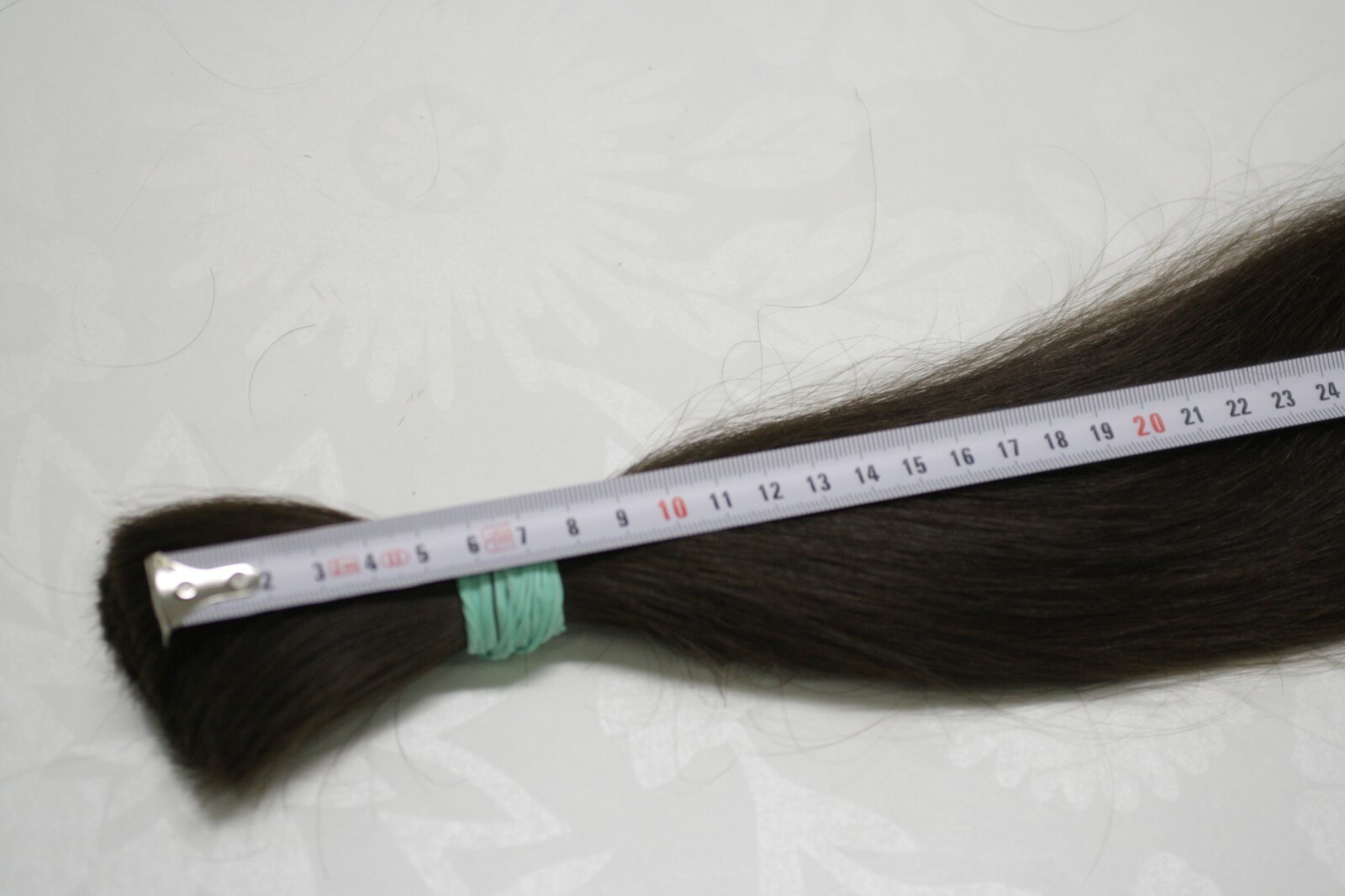 LUX Virgin Natural Russian Ukrainian Slavic Hair Brown 47cm/18,5″ 79gr/2,79oz