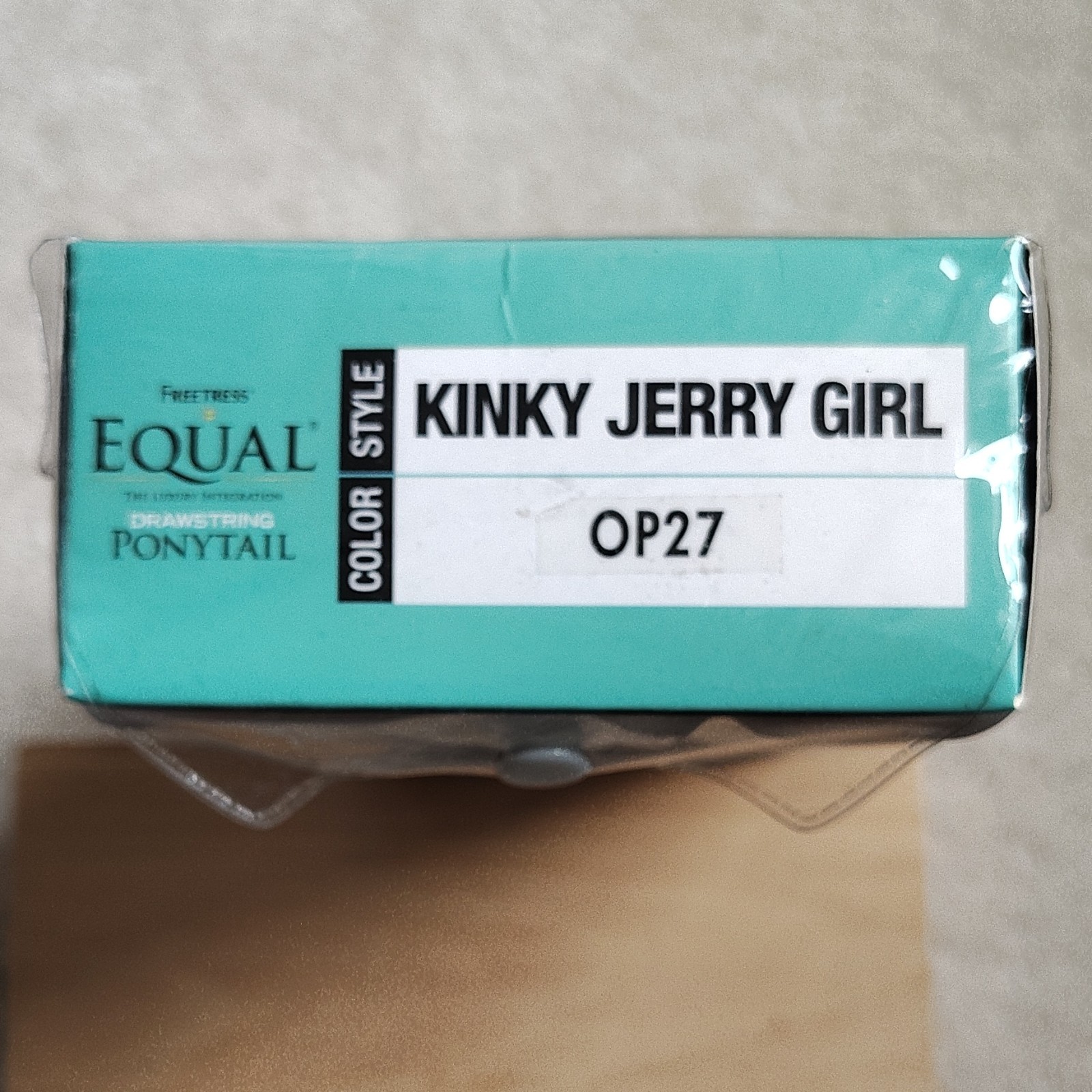 Freetress Equal Drawstring Ponytail Kinky Jerry Curl Synthetic OP27 11-20in