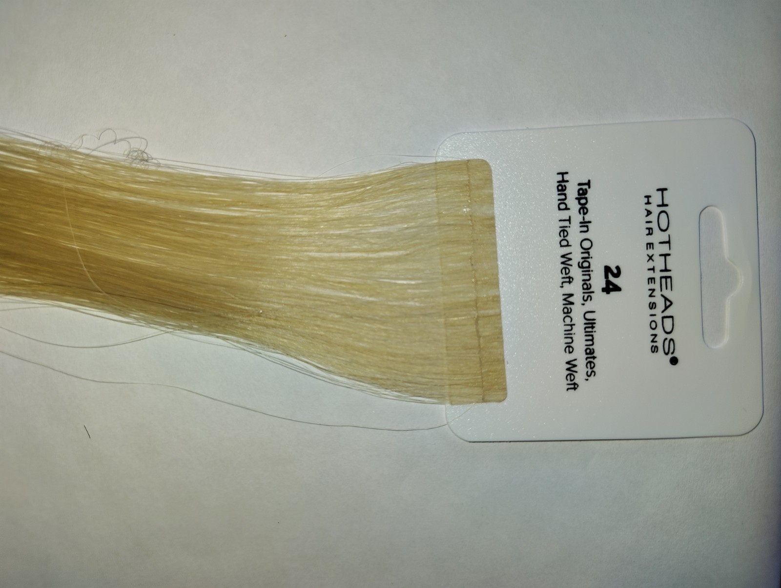 Hotheads 12 Inch Tape-in Extensions, Lot Of 7, #24