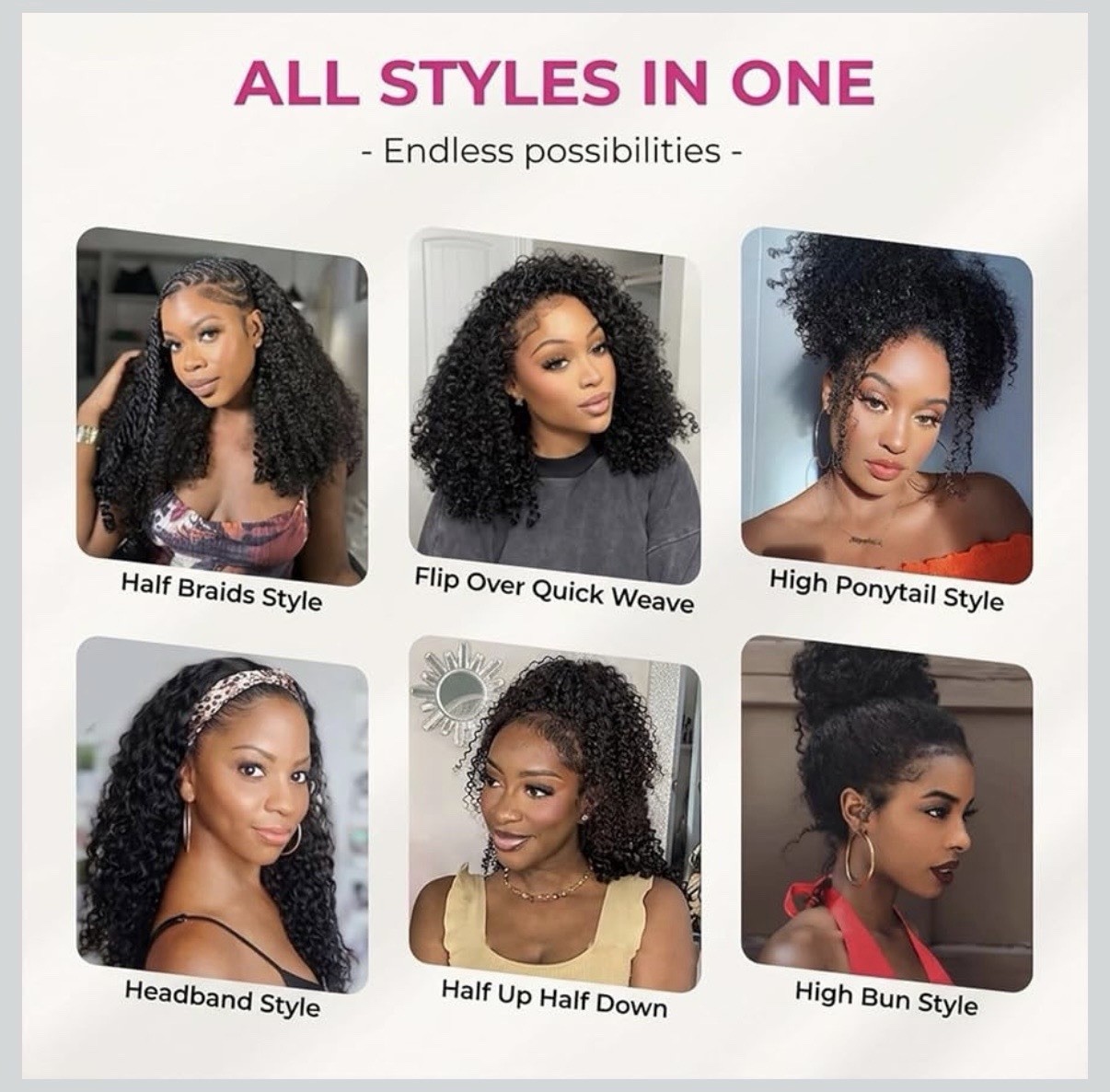 Original Half Wig Human Hair Wig Glueless 16 Inch