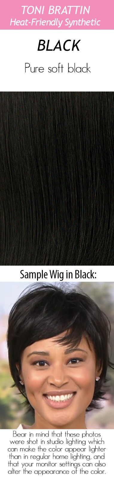 CASUAL LOOK Wig by TONI BRATTIN, ANY COLOR! Average or Large, Heat Friendly, NEW
