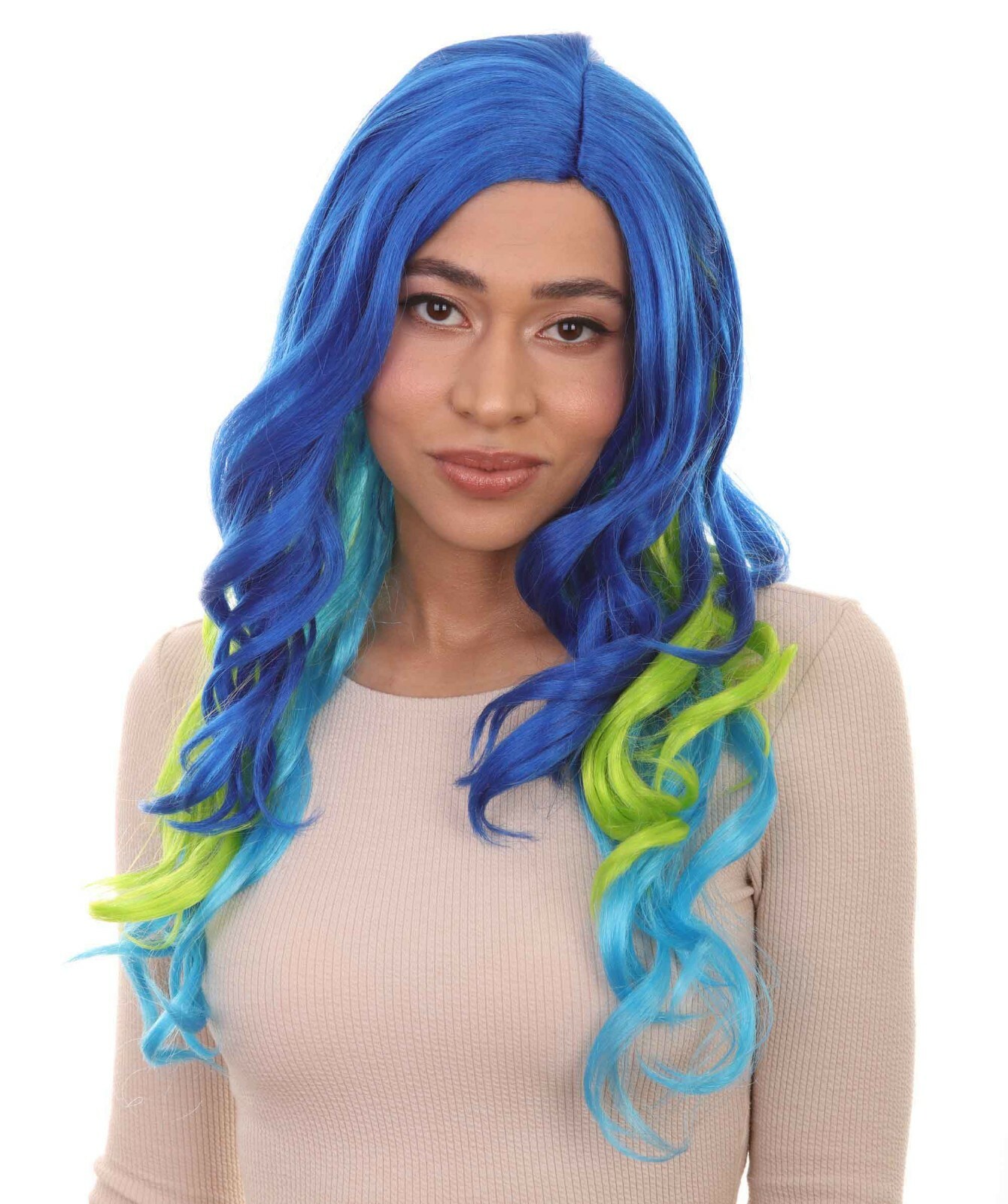 Two-Tone Long Wavy Wig | Cosplay Party Halloween Wig HW-1535