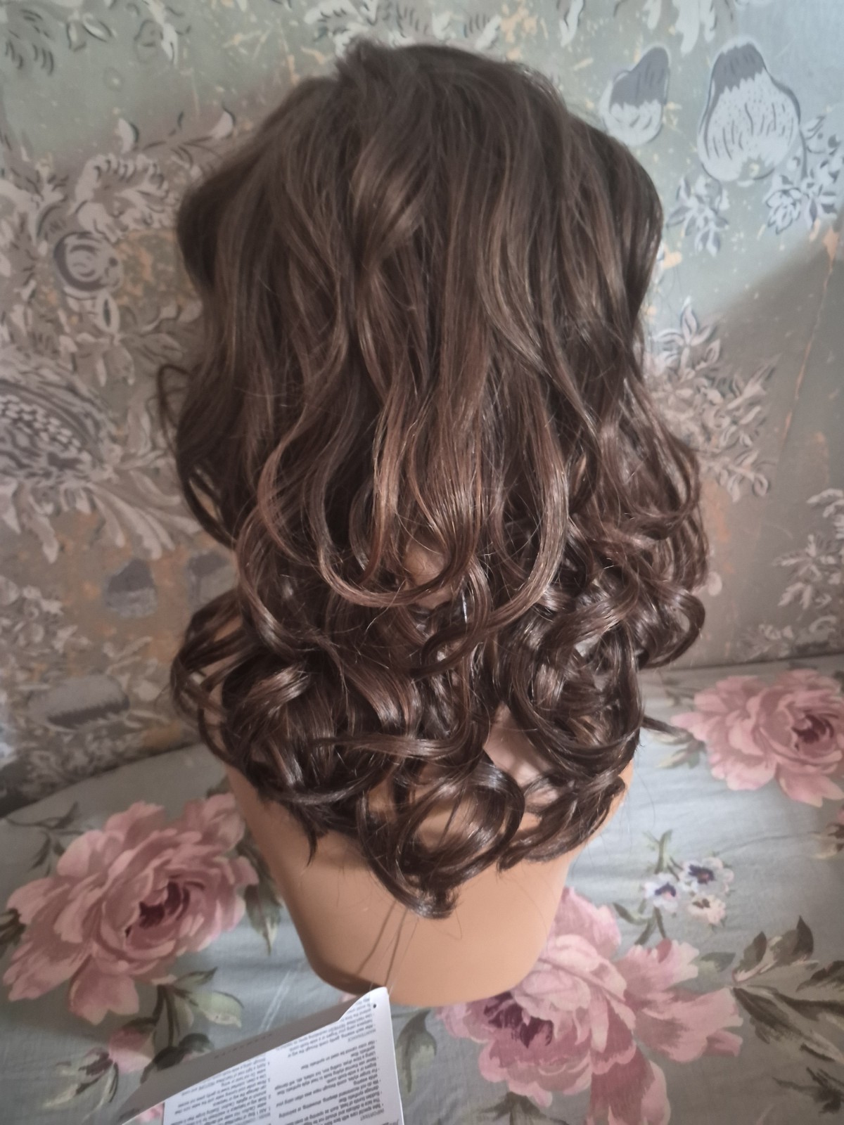Gabor Radiant Beauty Lace Front Curly Synthetic Wig GL6-30 Mahogany Medium