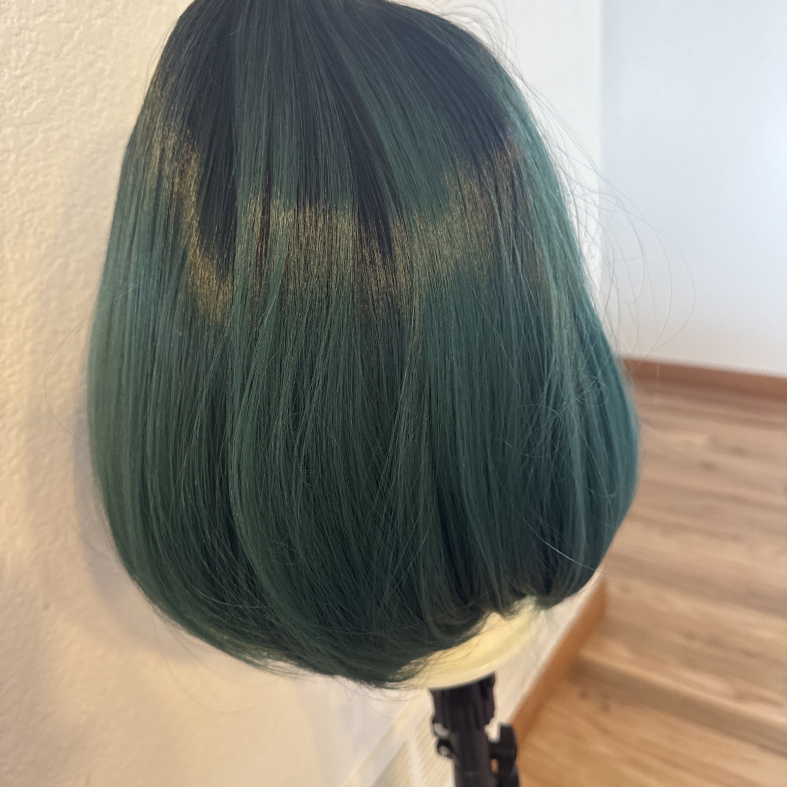 Hard Fronts Hairline Frontal Wig 14”So Soft Rooted Dark GREEN 133