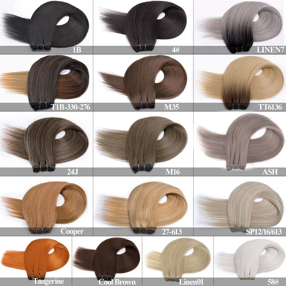 High Temperature Ombre Blonde 22-26 Inch 150g Soft Bio Straight Synthetic Hair