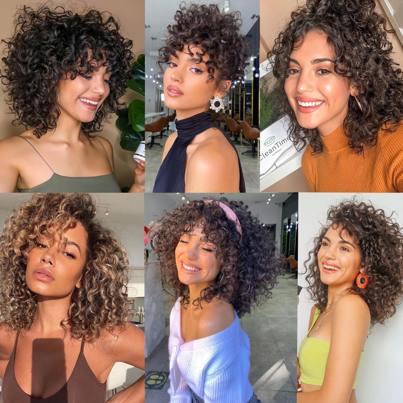 8 Packs GoGo Curl Crochet Hair 10 inch Short 10 Inch (Pack of 8), 1B/4/30#