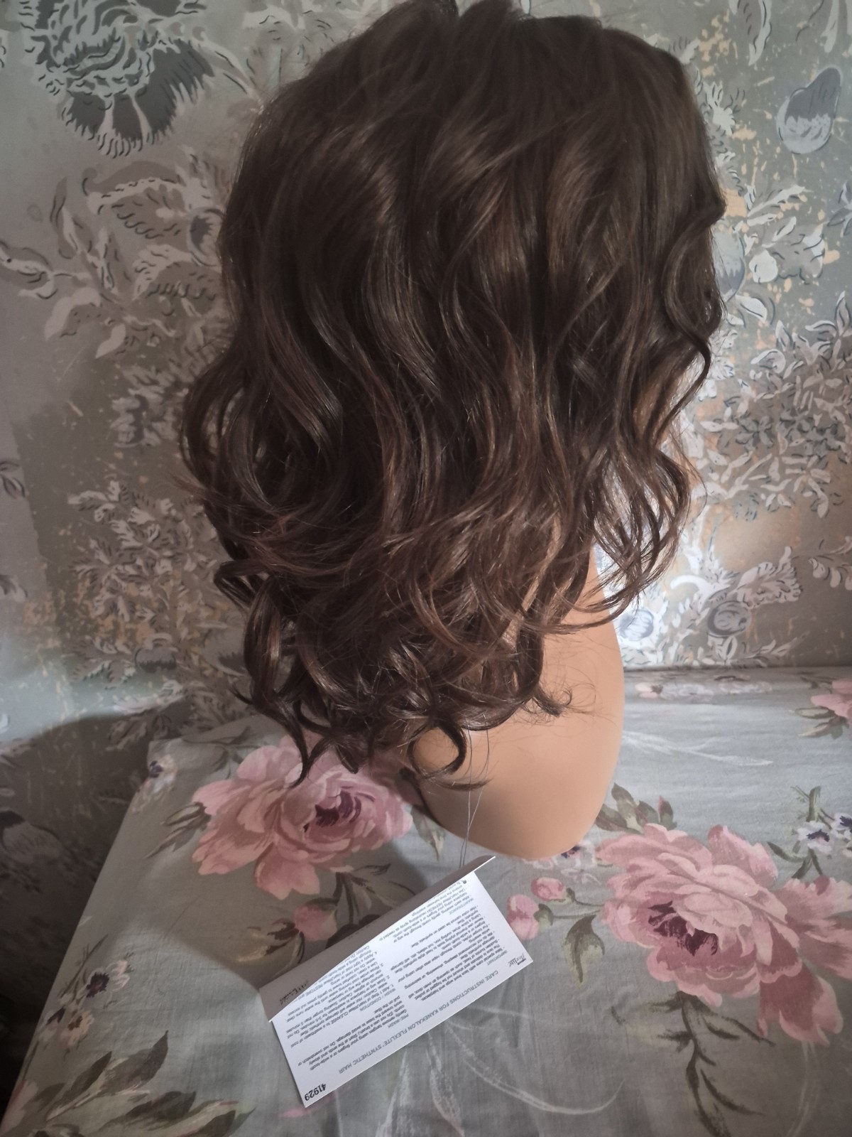 Gabor Radiant Beauty Lace Front Curly Synthetic Wig GL6-30 Mahogany Medium