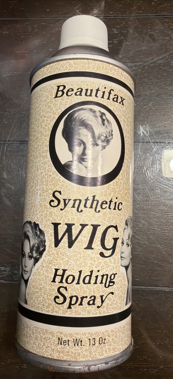 Vintage Prop Retro Beautifax Synthetic Wig Holding Spray MPLA., MN – USA