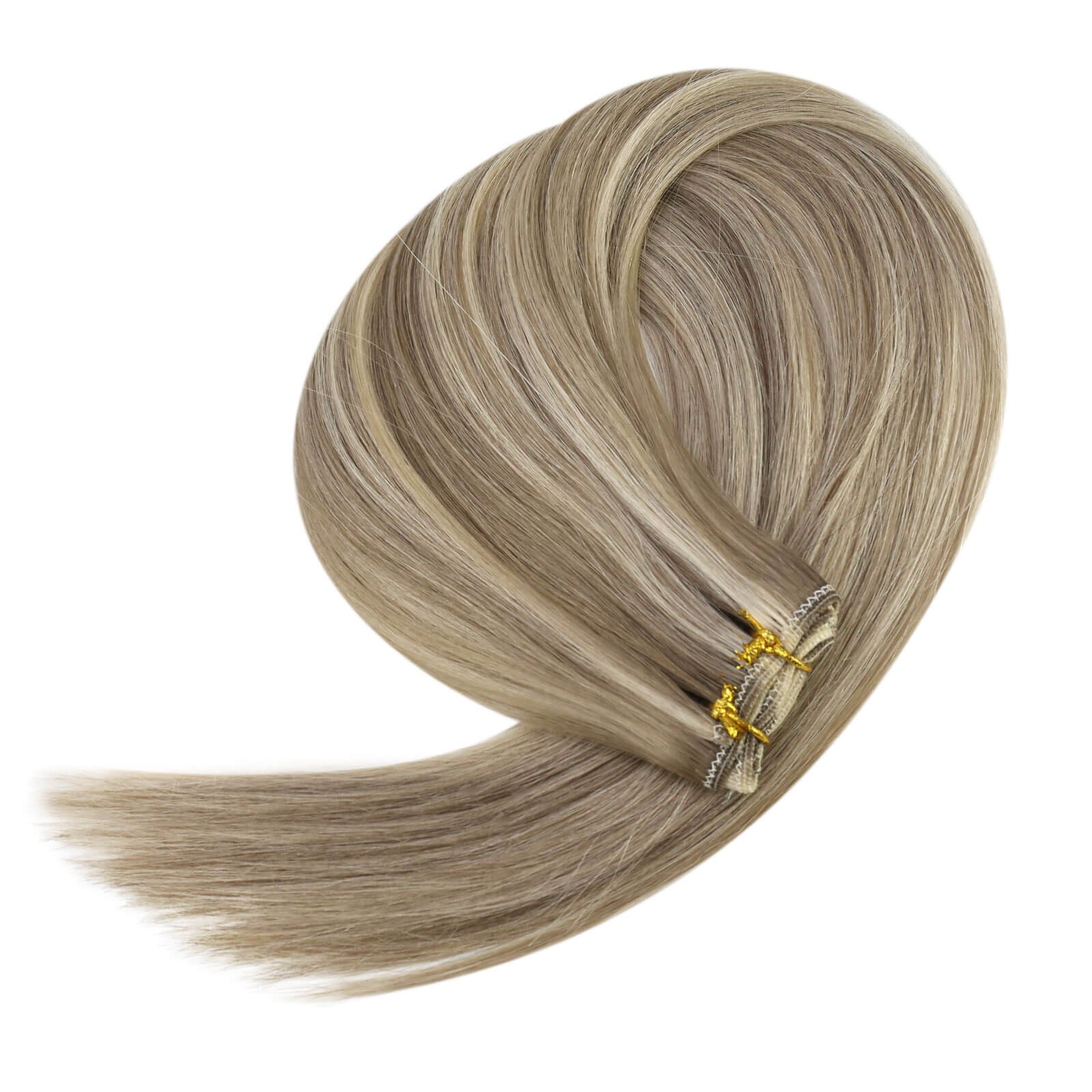 Sunny Hair WEFT 22in Ash Brown/Blonde Hair Extensions HW_P8A-60_22_100G4
