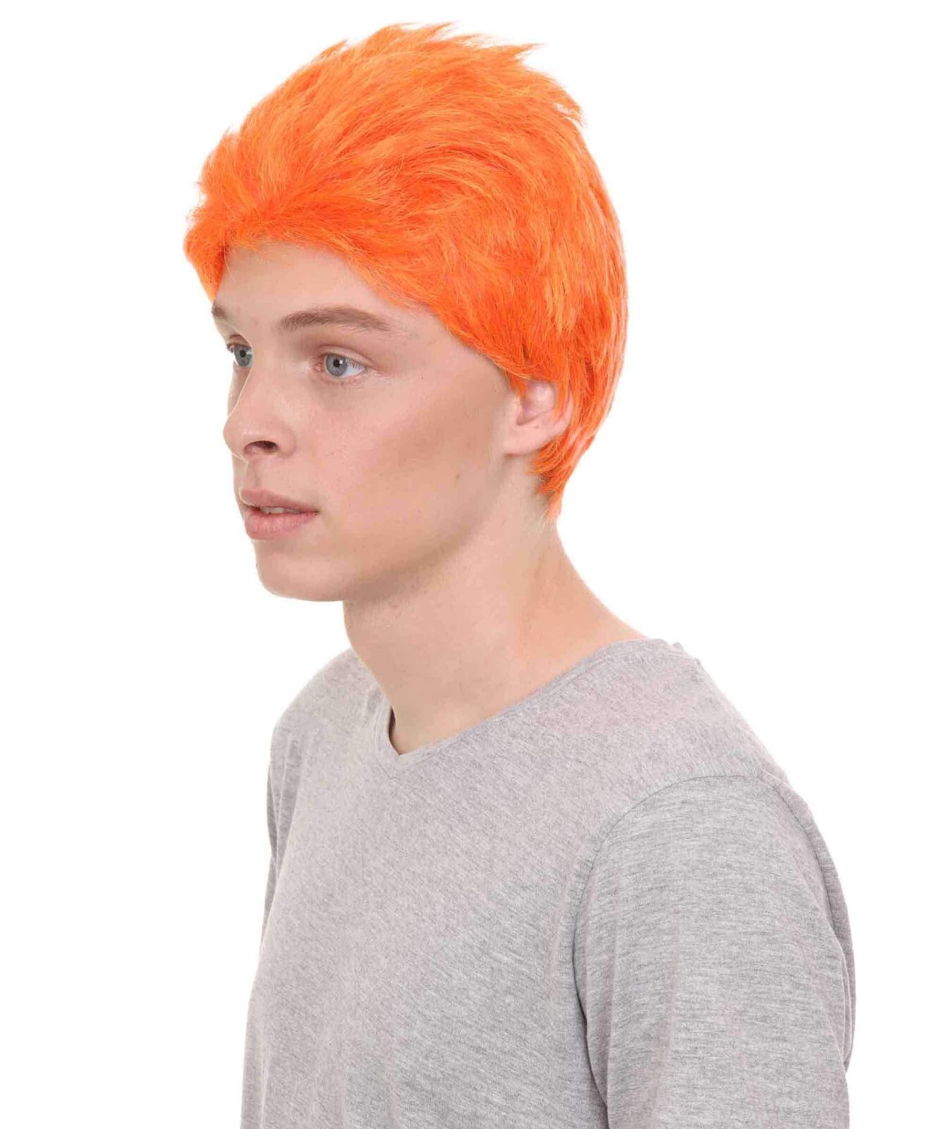 Men Fancy Wig Collections Assorted Color Premium Breathable Capless Cap HM-217
