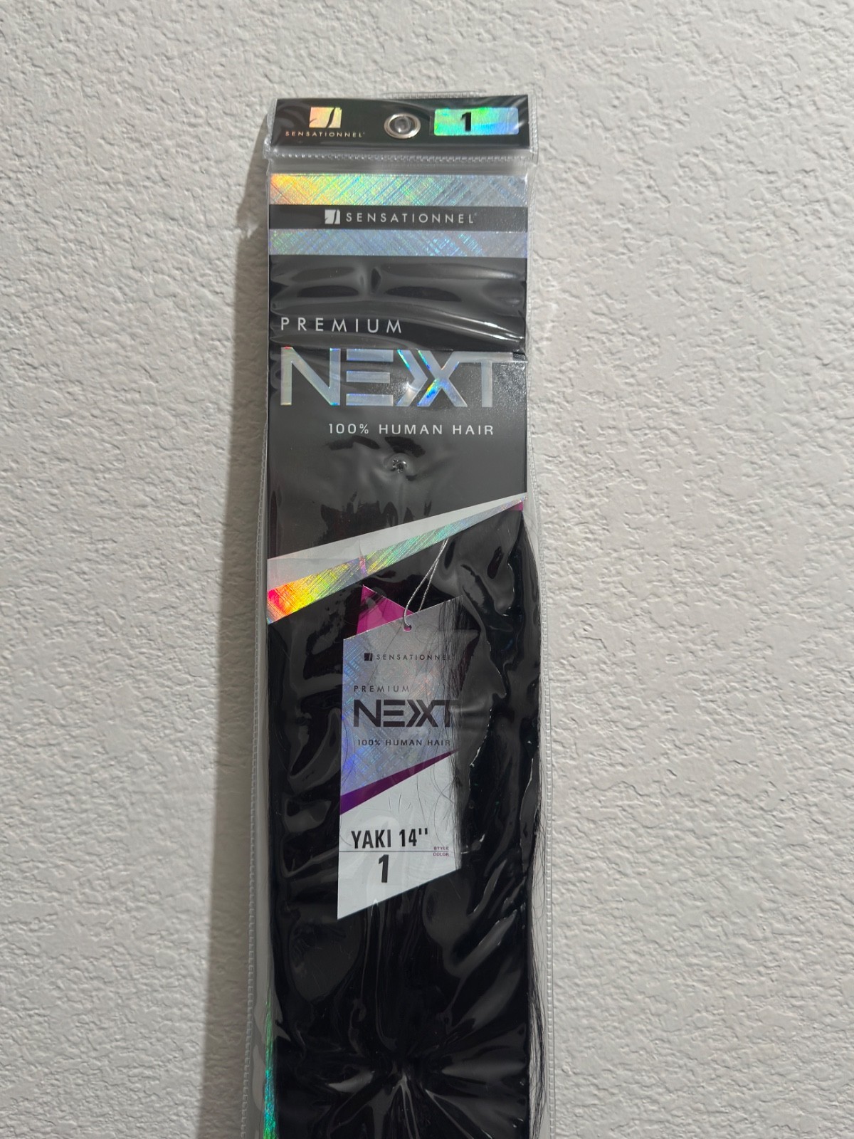 Sensationnel NEXTT 100% Human Hair Yaki Straight Weave 8″ 10″ 12″ 14″ 16″ 18″ Co