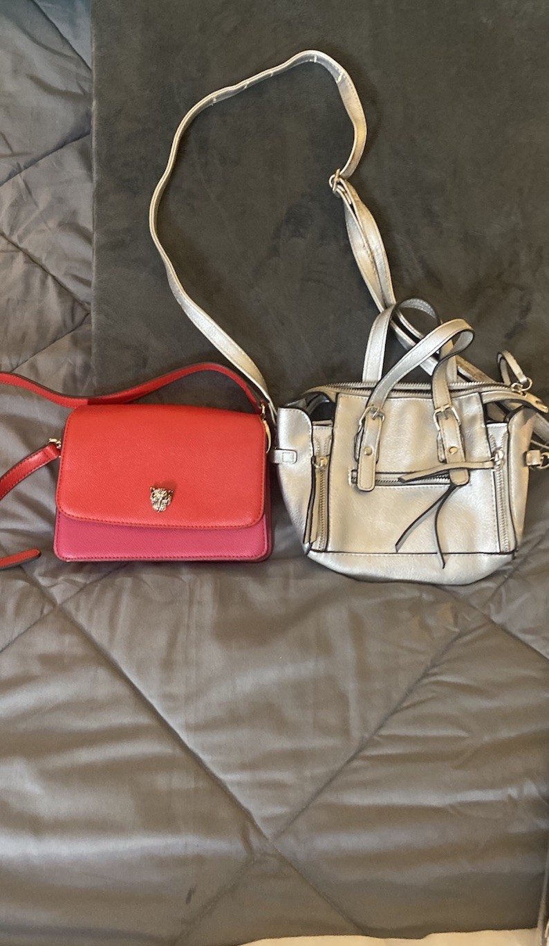 Hair Items and Mini Purses and Jewelry