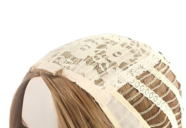 Long Curly Wig Adult Women Middle Part Synthetic Hair for Halloween Party