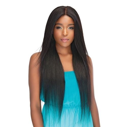 Janet Melt 100% Natural Virgin HumanHair Brazilian Straight 3pcs+13×5 HD Frontal