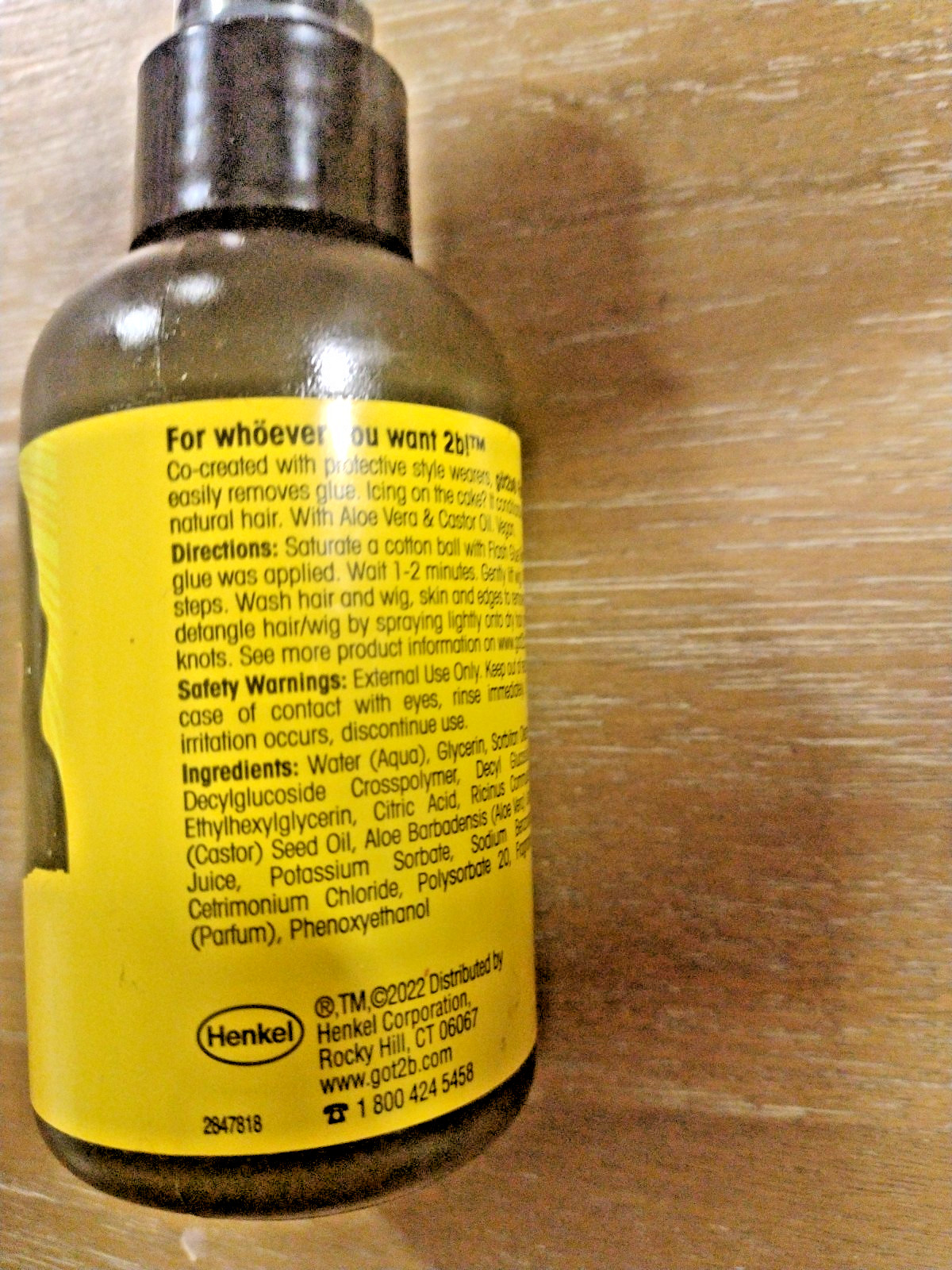 Glue Remover Got2b Glued Flash Glue Remover 4 oz 2pk. D6