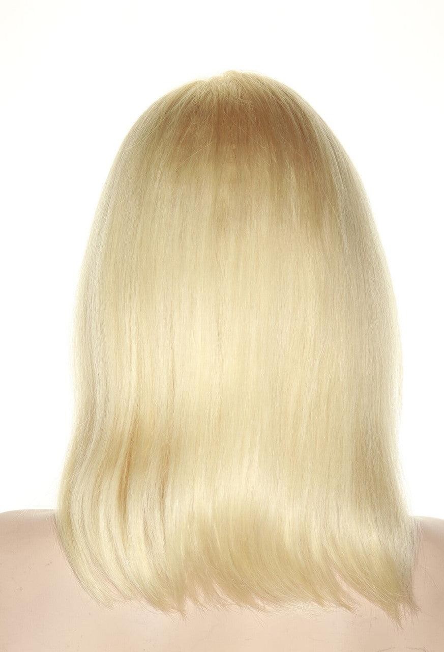 BRAZILIAN Remi Human Hair 4X4 Silk Base Lace Front GOLDEN BLOND 1378