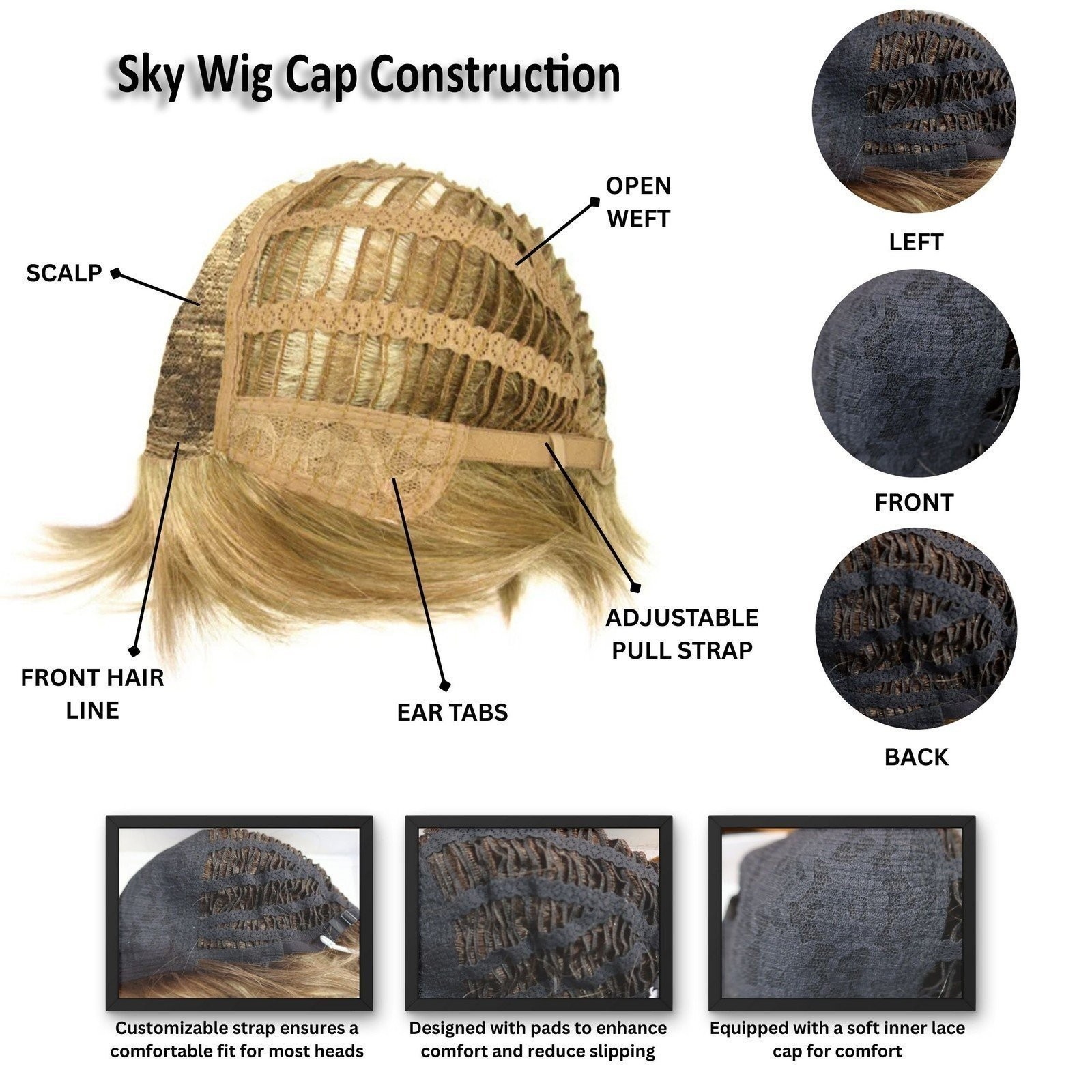 Almond Rocka-R Noriko Sky Synthetic Wig by Rene of Paris