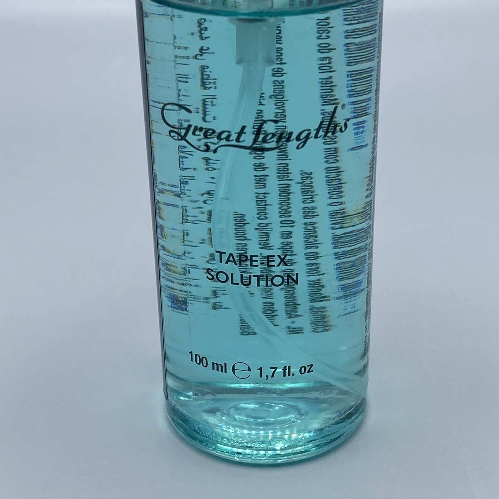Great Lengths Tape-Ex Solution Tape Extension Remover 100ml 3.4oz New