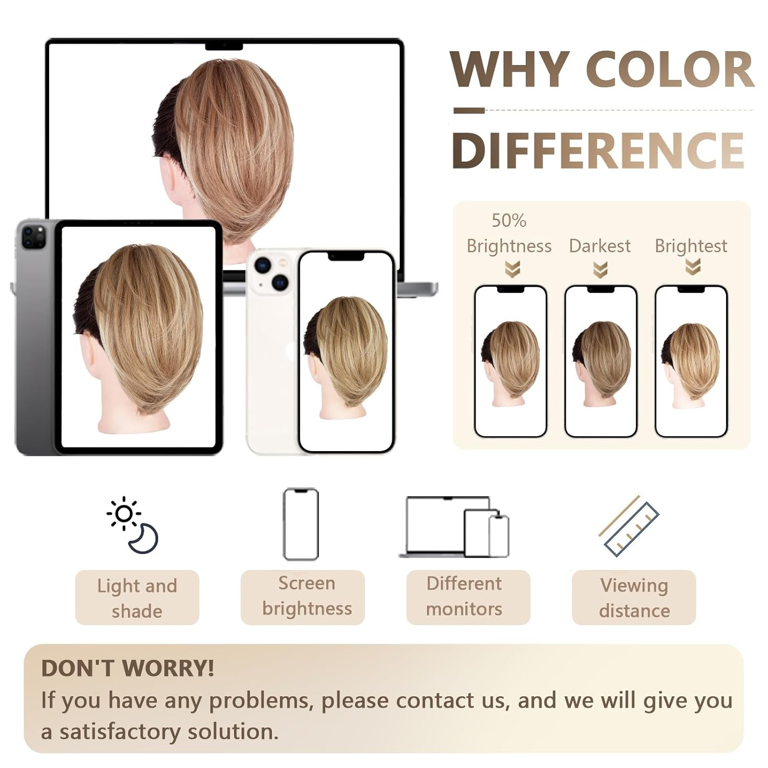 Clip on Ponytails for Women – 10 Inch Short Ponytail Extension, Straight Pony Ta