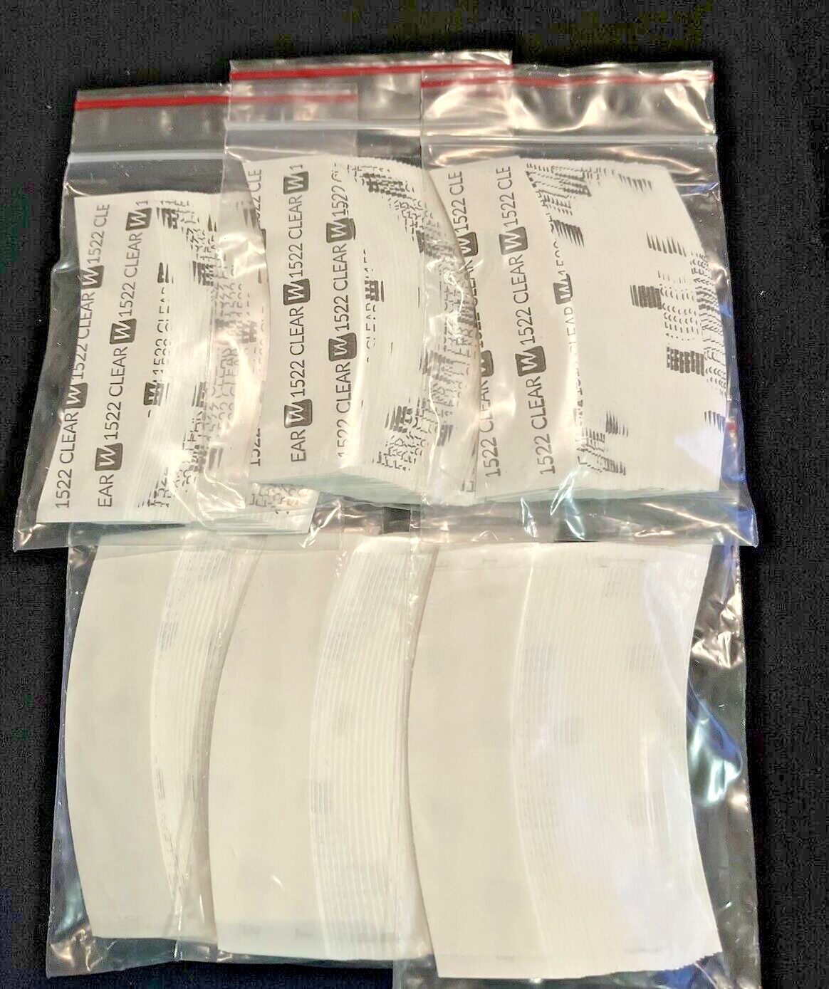 Walker 3M 1522 -C Contour -216 Pc 6-Packs -Hairpiece Tape .Poly Wig System .NEW