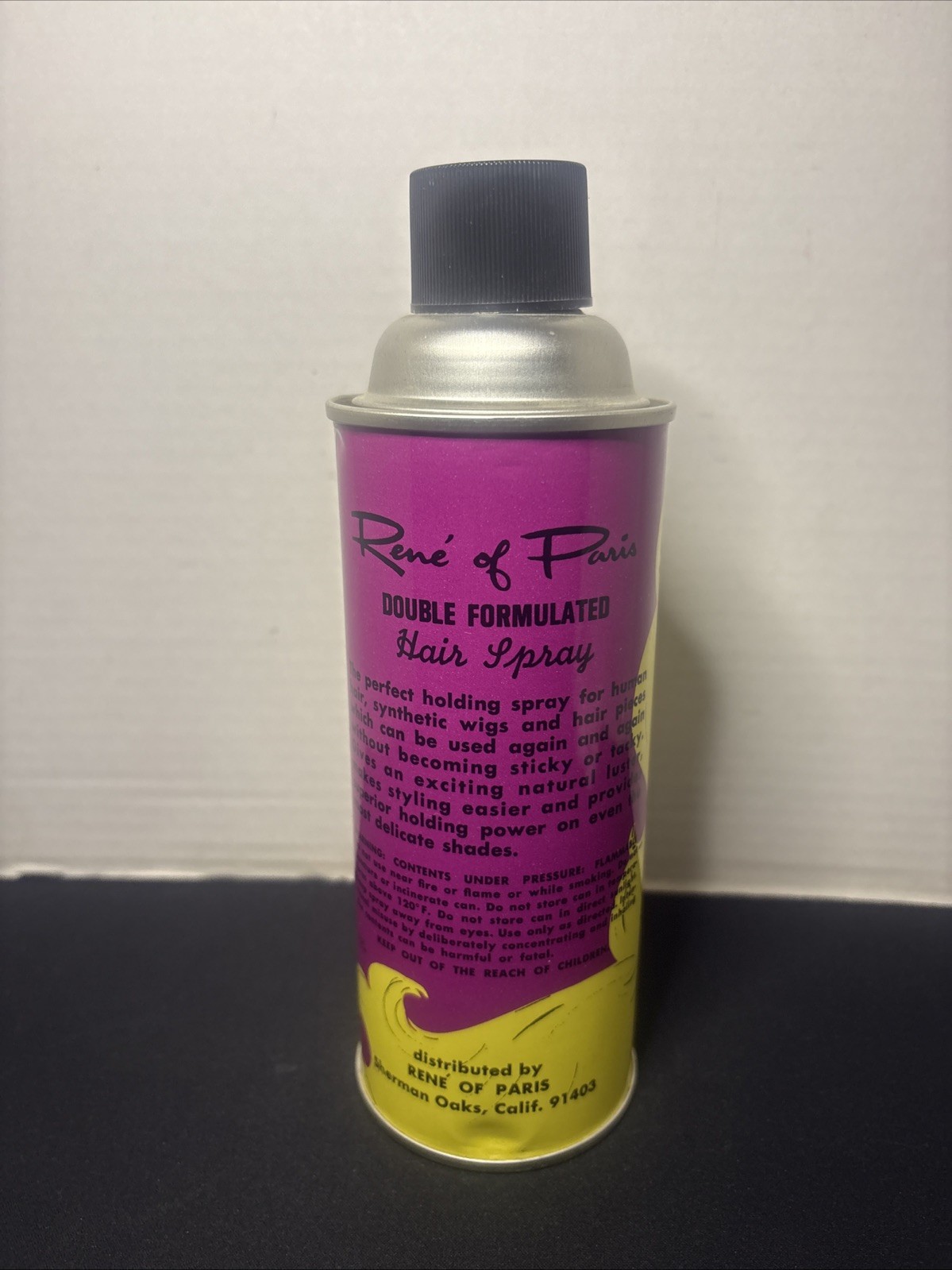 Rene Of Paris Hair Spray For Human Hair And Synthetic Wigs 13 Oz New Vintage