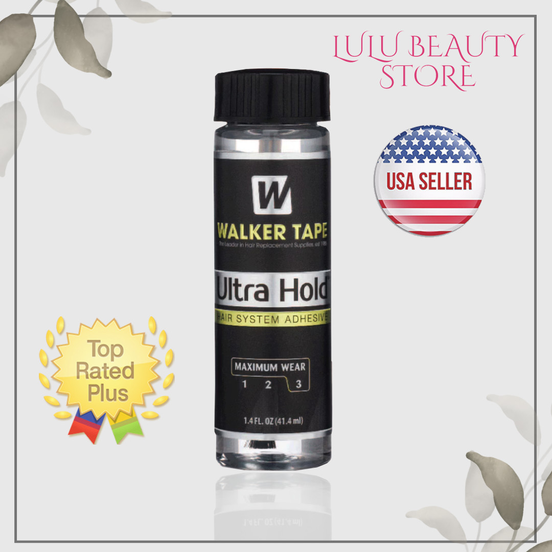Walker Ultra Hold Adhesive Hairpiece, Hair Replacement System Wig Glue 1.4O oz