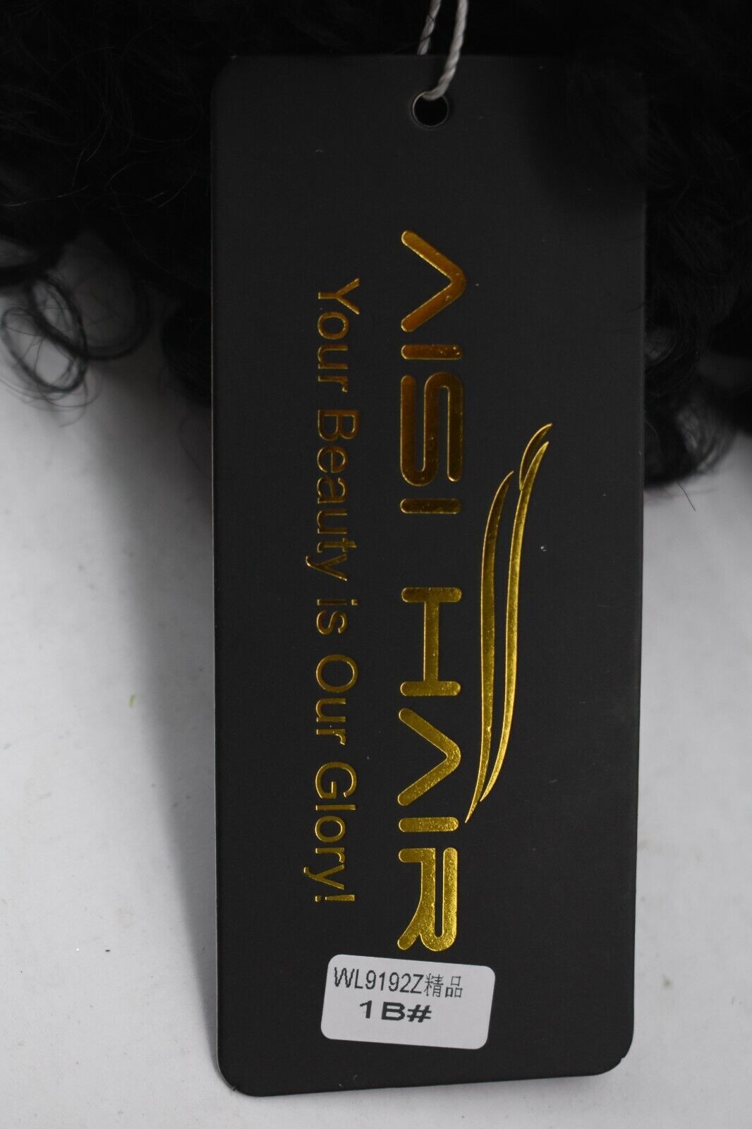 Aisi Women’s Curly Afro Synthetic Super Soft Hair Wig Black 1B# Wl9192Z