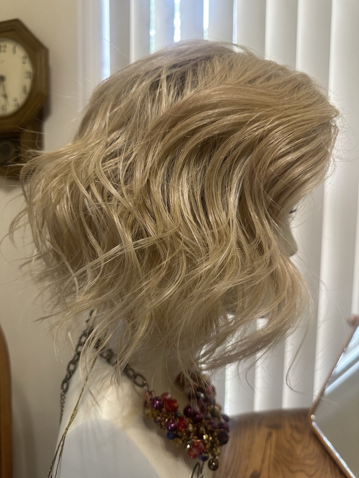 Belle Tress “CASCARA” in Champagne W/ Apple Pie LaceFront MonoPart Reg. $355. ❤️