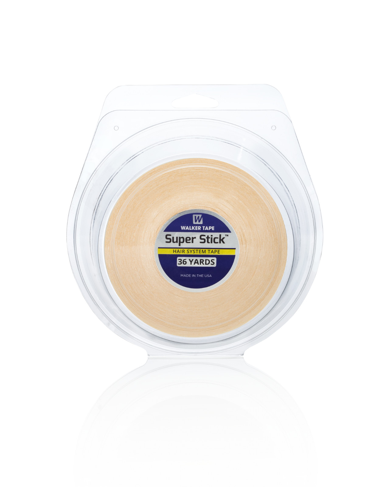 Super Stick Tape 3/4″ X 36yd Roll w/Case Full Head Bond by Walker Tape Co