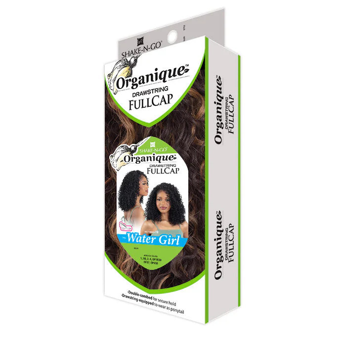 Shake N Go Organique Drawstring Full Cap Half Wig – WATER GIRL