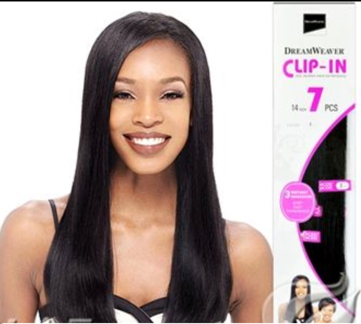 Model Model – DreamWeaver Clip-In 5 Pieces 18” Color 4- NEW