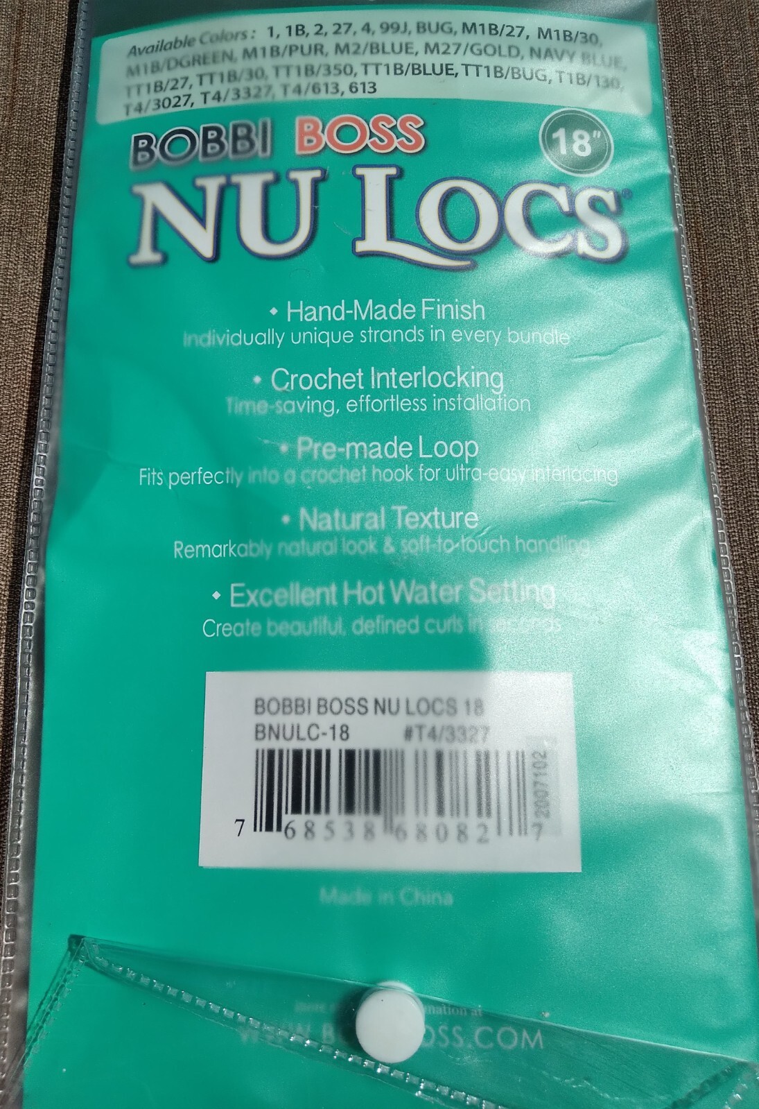 NU LOCS 18″ Bobbi Boss PreLoop Faux Locs& Femi Collection KaneKalon Marley Braid