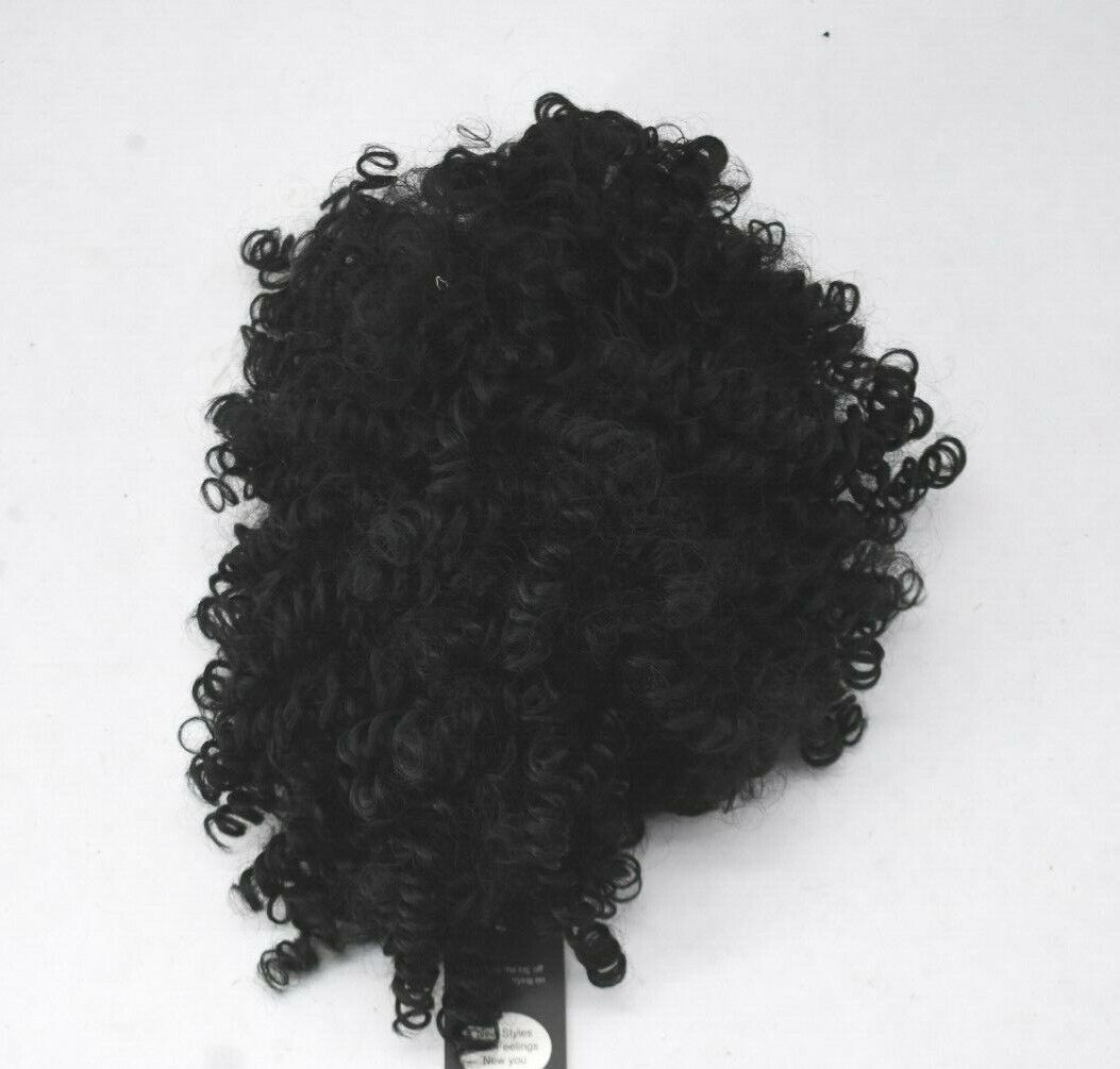 Aisi Women’s Curly Afro Synthetic Super Soft Hair Wig Black 1B# Wl9192Z