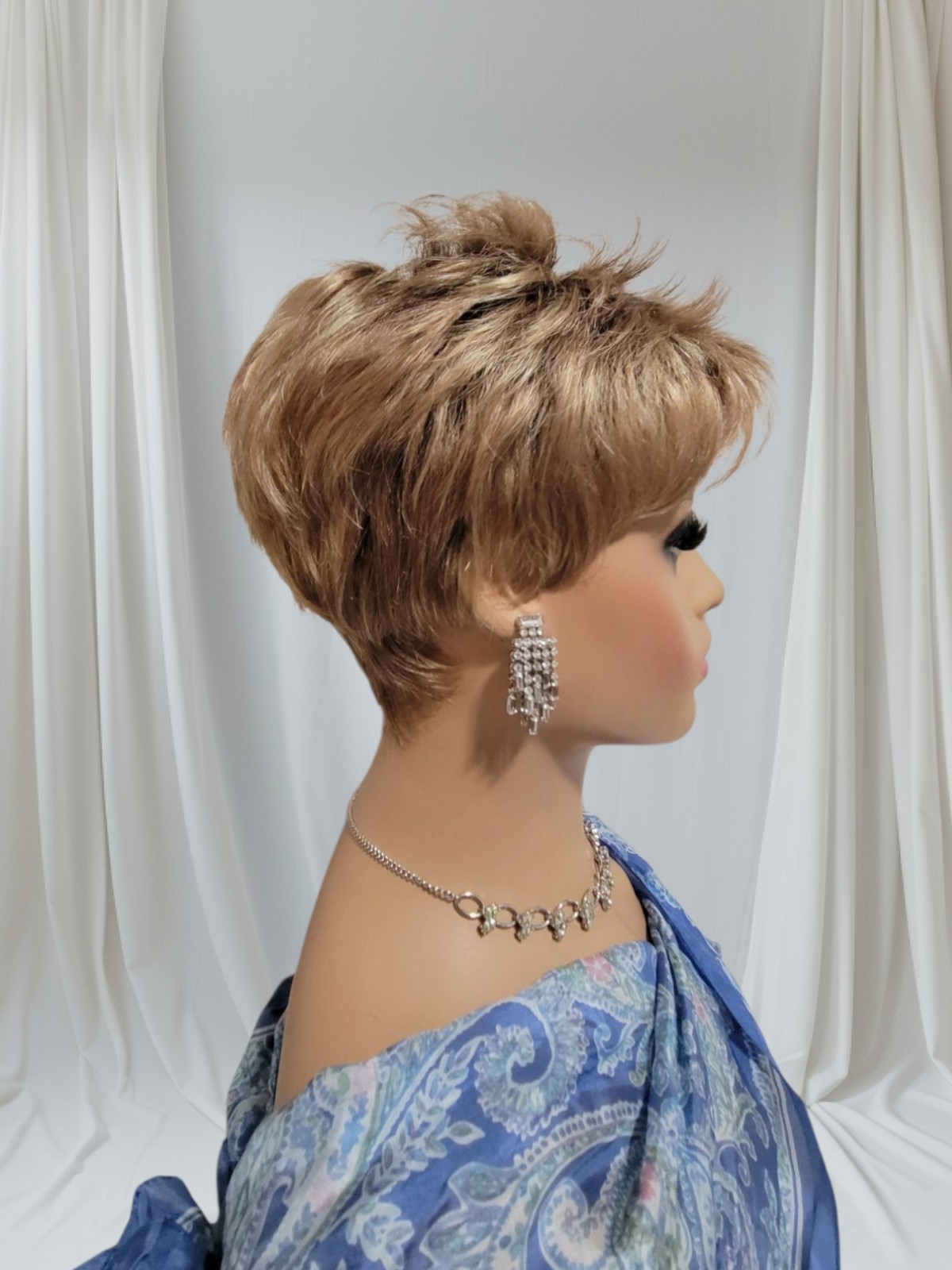 Raquel Welch Power PA Short Spiky Wig, SS14/25 SHADED HONEY GINGER Hairuwear