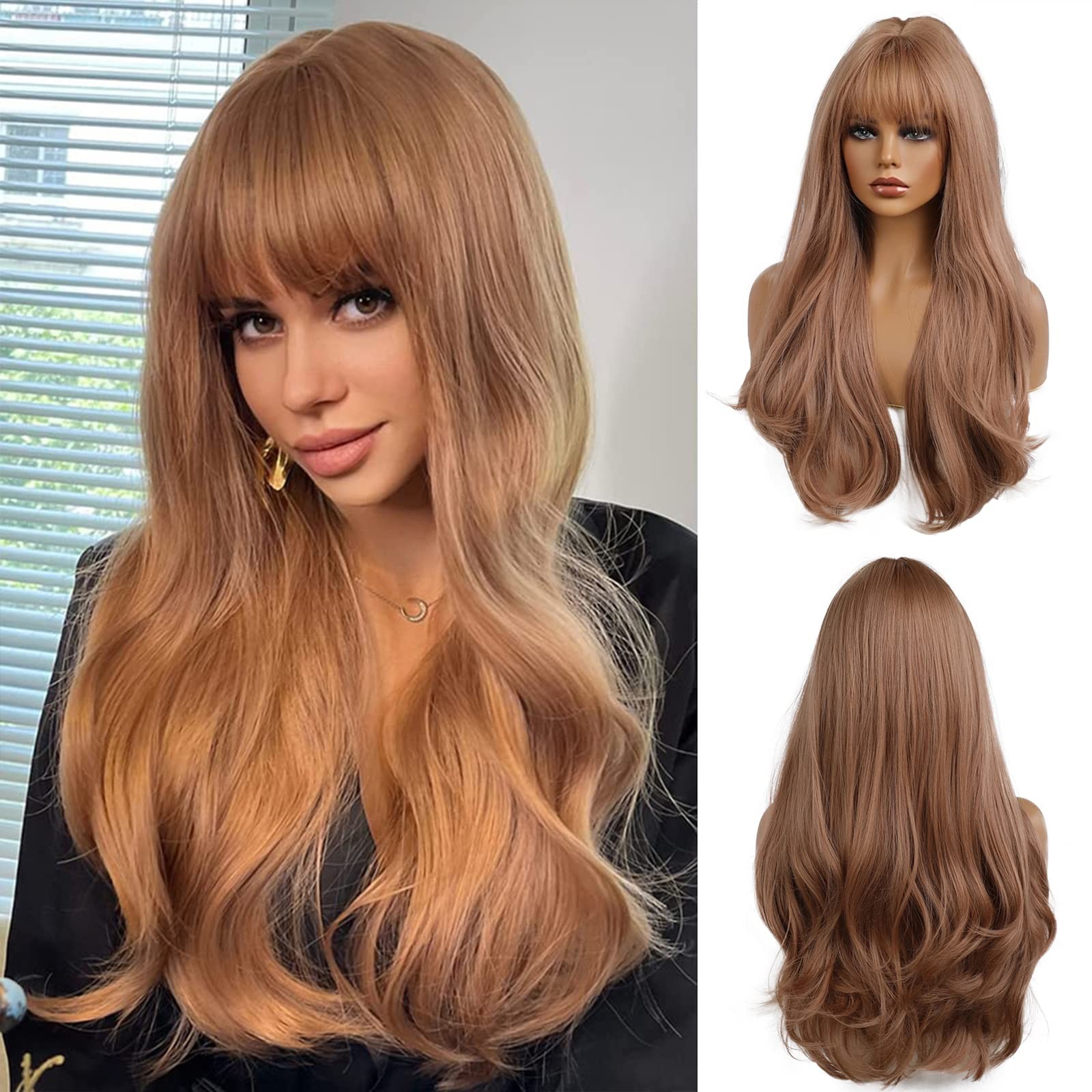 Esmee 24 Inches Strawberry Blonde Long 24 Inch (Pack of 1),
