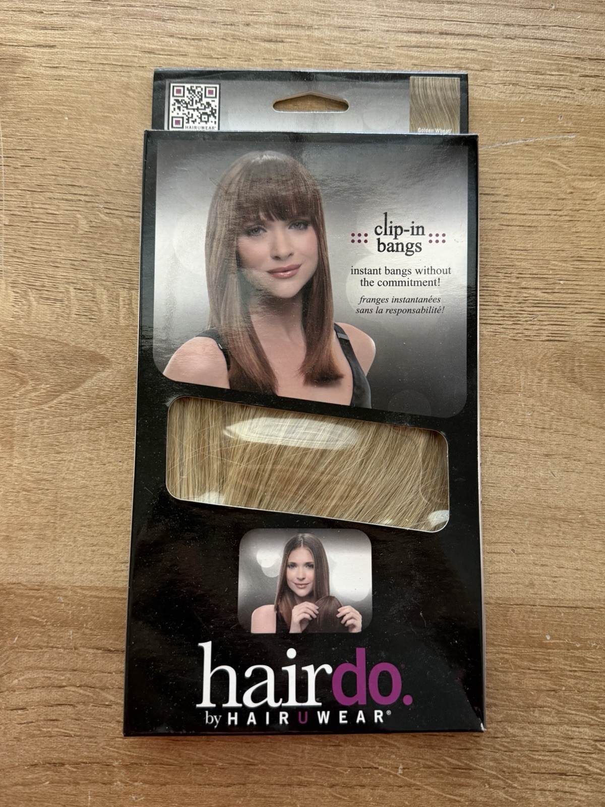 Hair Do By Hairuwear Modern Fringe Golden Blonde Honey Wheat Light RH14 88H