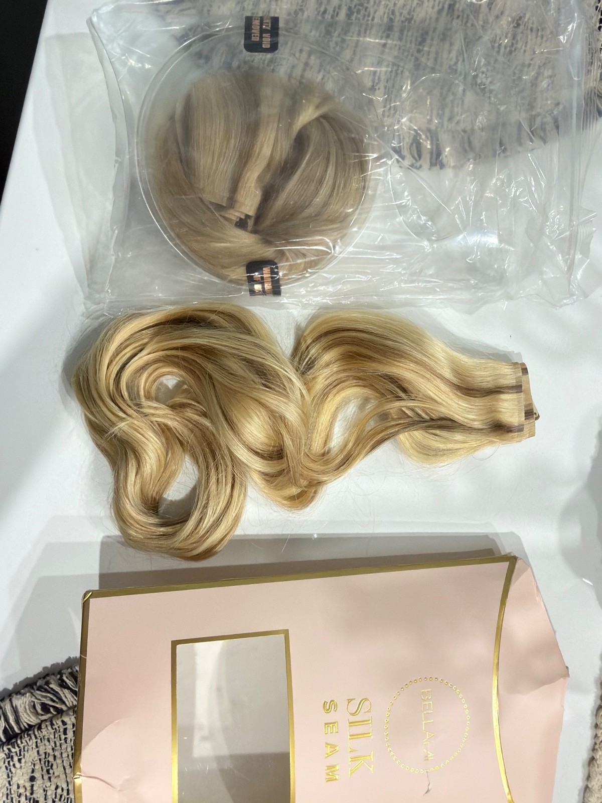bellami hair extensions clip in blonde